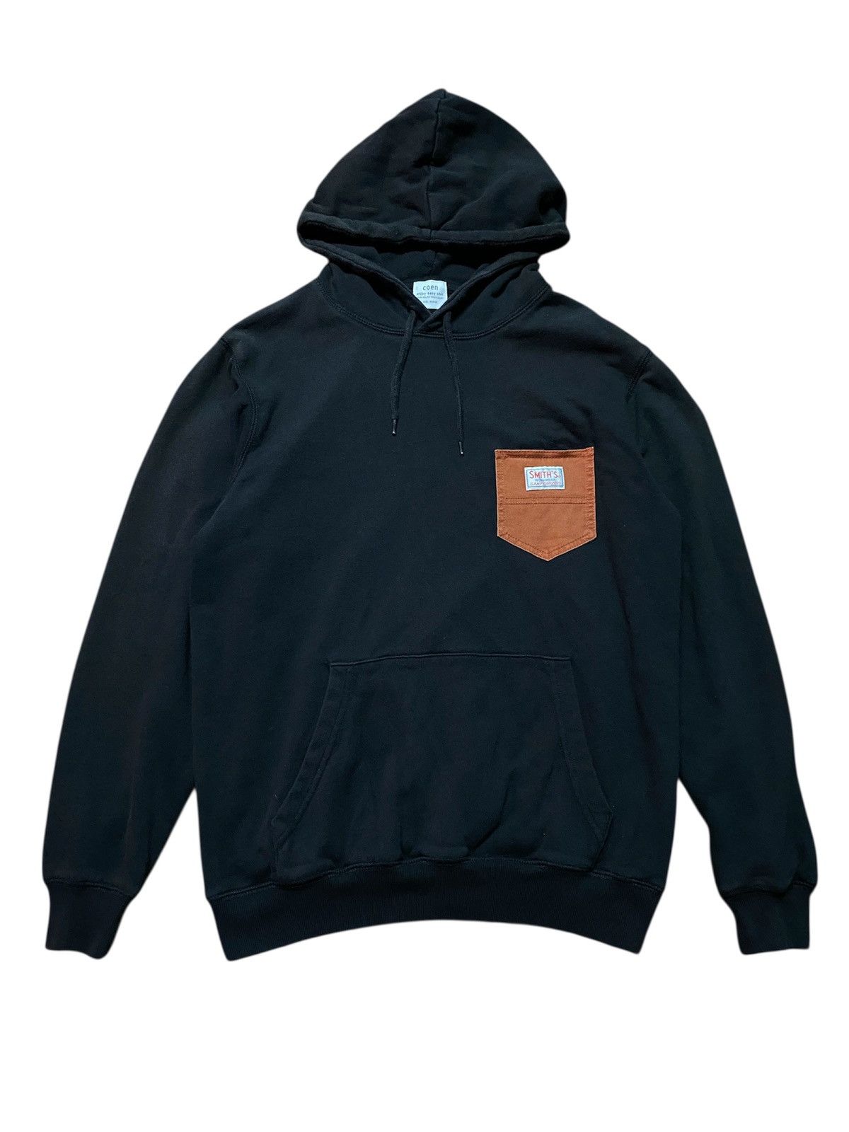Japanese Brand Coen x Smith’s Workwear Pocket Pullover Hoodie Size US M / EU 48-50 / 2 - 1 Thumbnail