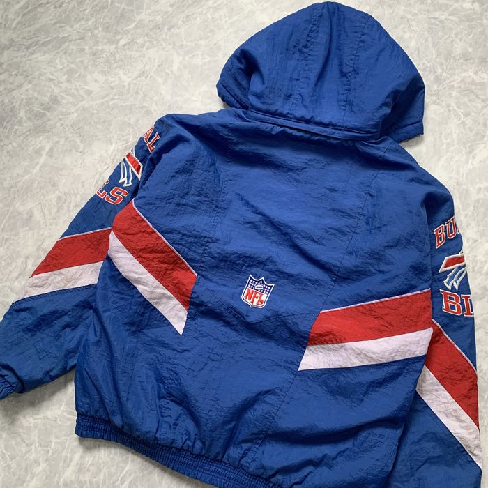 Buffalo Bills Starter NFL Puffy Half Zip Puffer Jacket XL