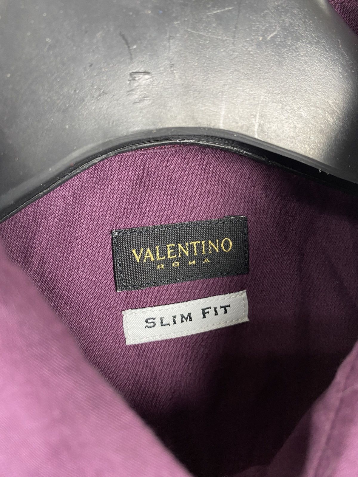Valentino Valentino Roma Shirt Button Up Cotton Men size 16 41 Size US L / EU 52-54 / 3 - 3 Thumbnail