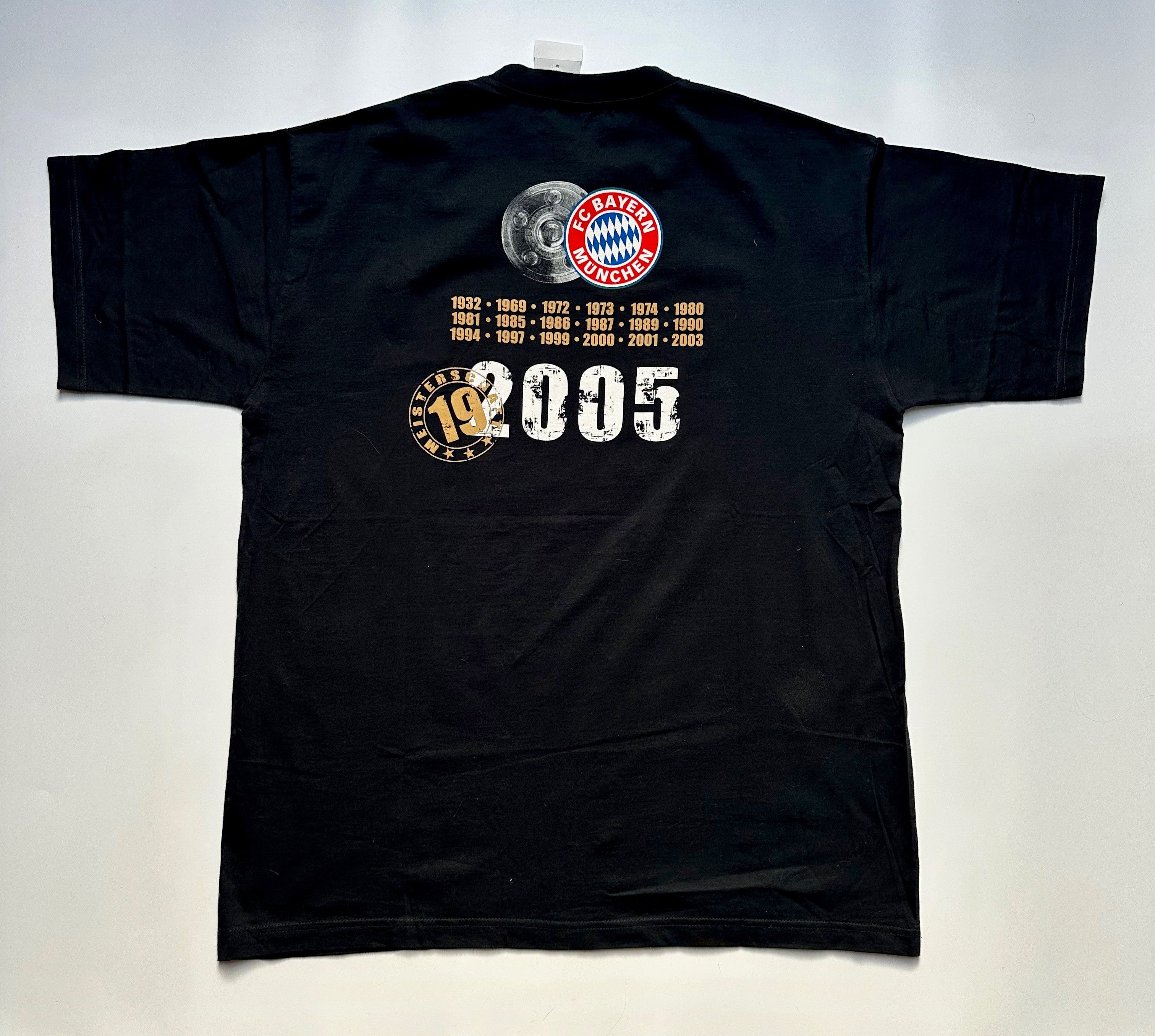 Vintage 2005 Bayern Munich T shirt Vintage Deutschland football Size US XXL / EU 58 / 5 - 7 Thumbnail