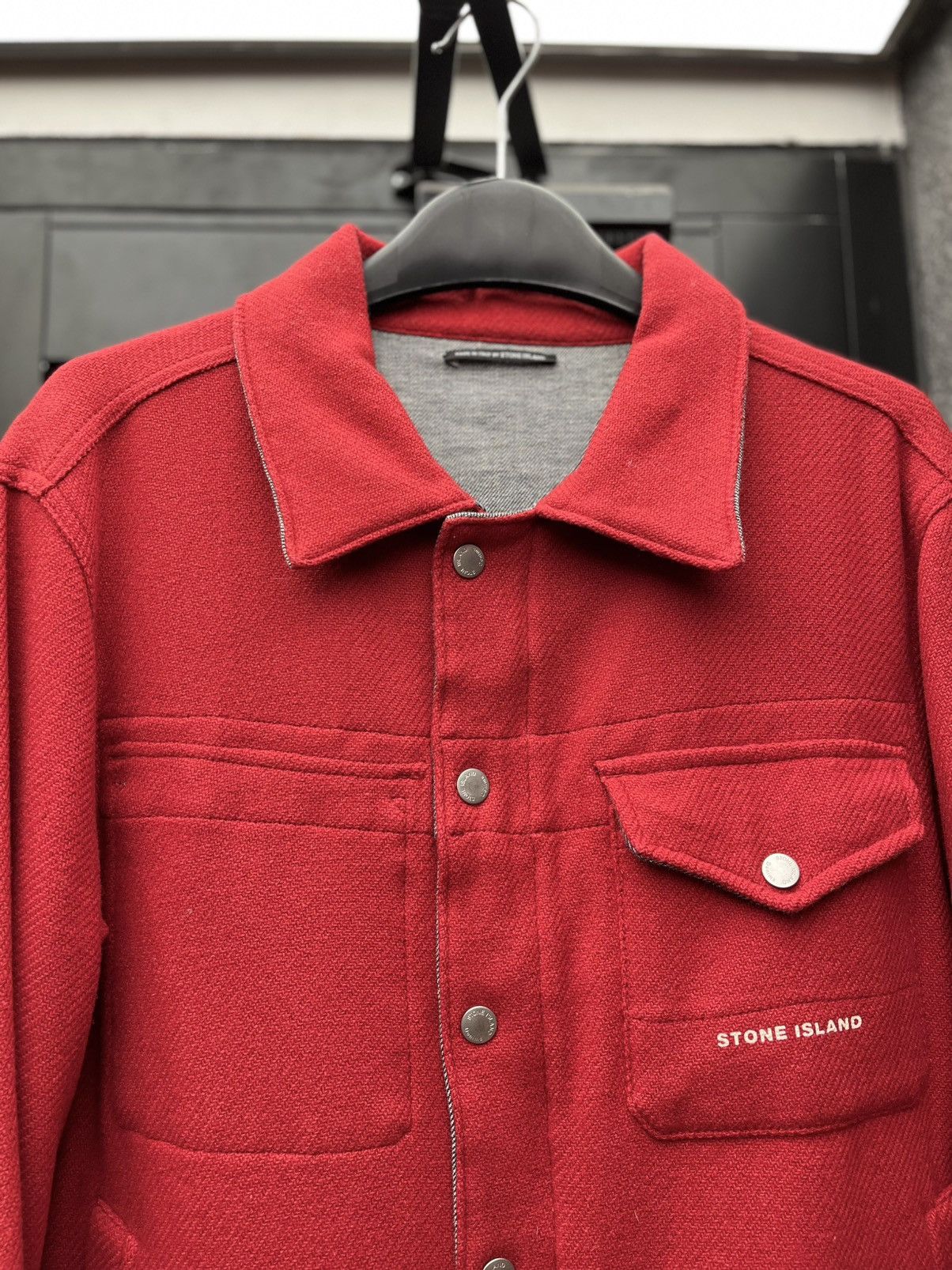 Stone Island Vintage stone island denim reversible jacket rare Size S / US 4 / IT 40 - 2 Thumbnail