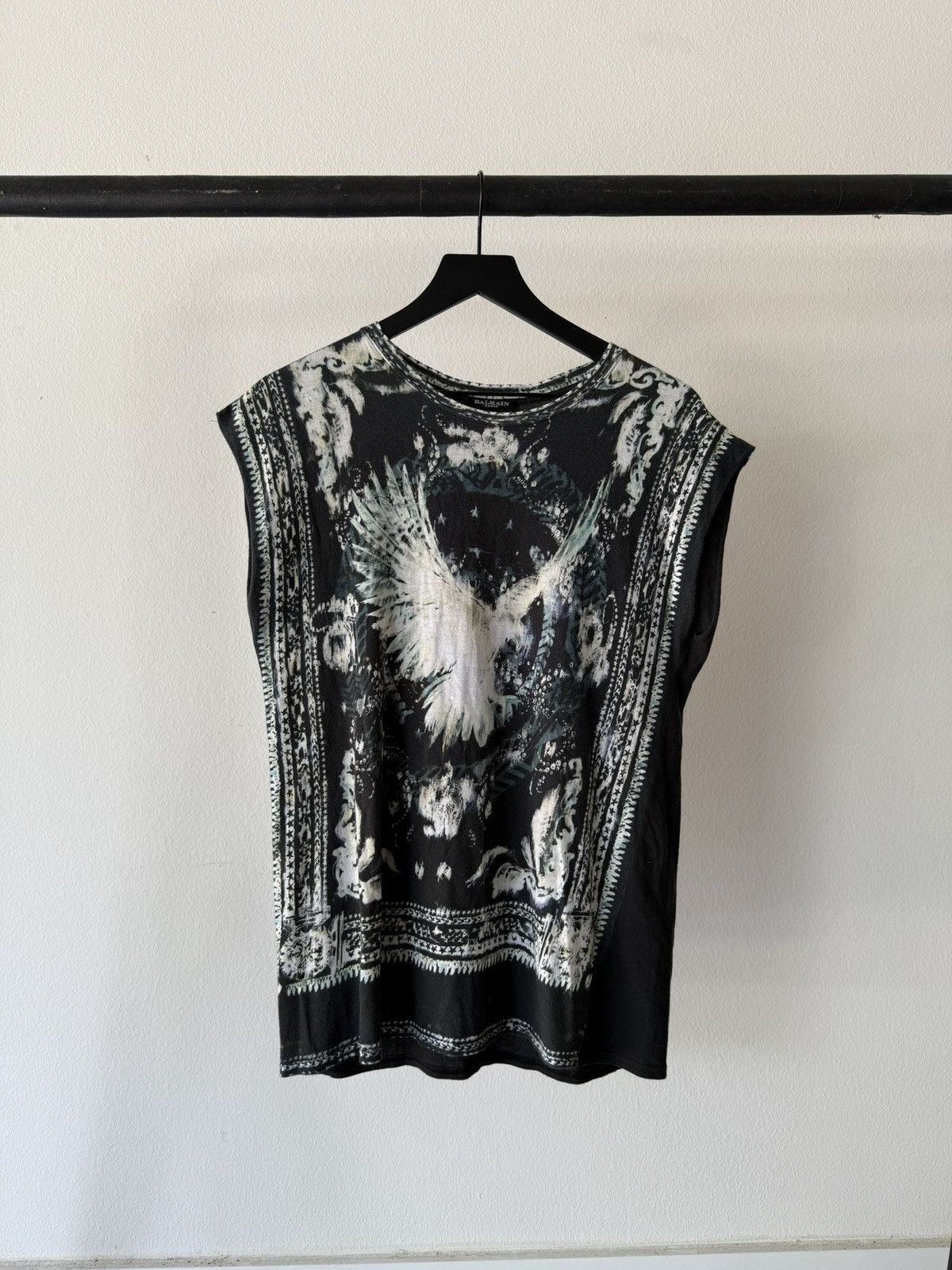 Balmain × Pierre Balmain Balmain - SS11 Punk American Flag Tank