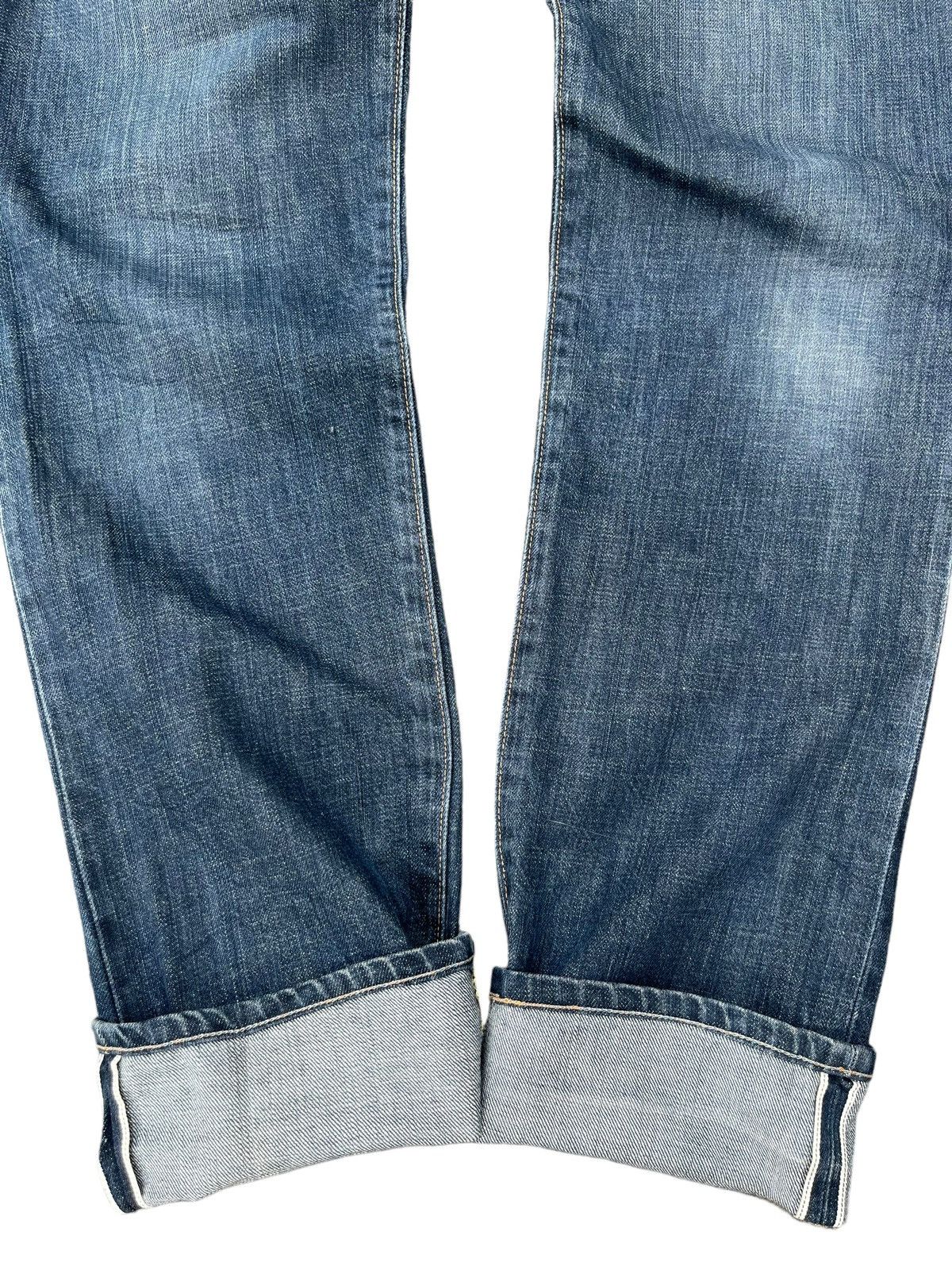 Kapital Vintage Tellason White Oak Cone Denim Selvedge Tapered Jeans Size US 33 - 6 Thumbnail