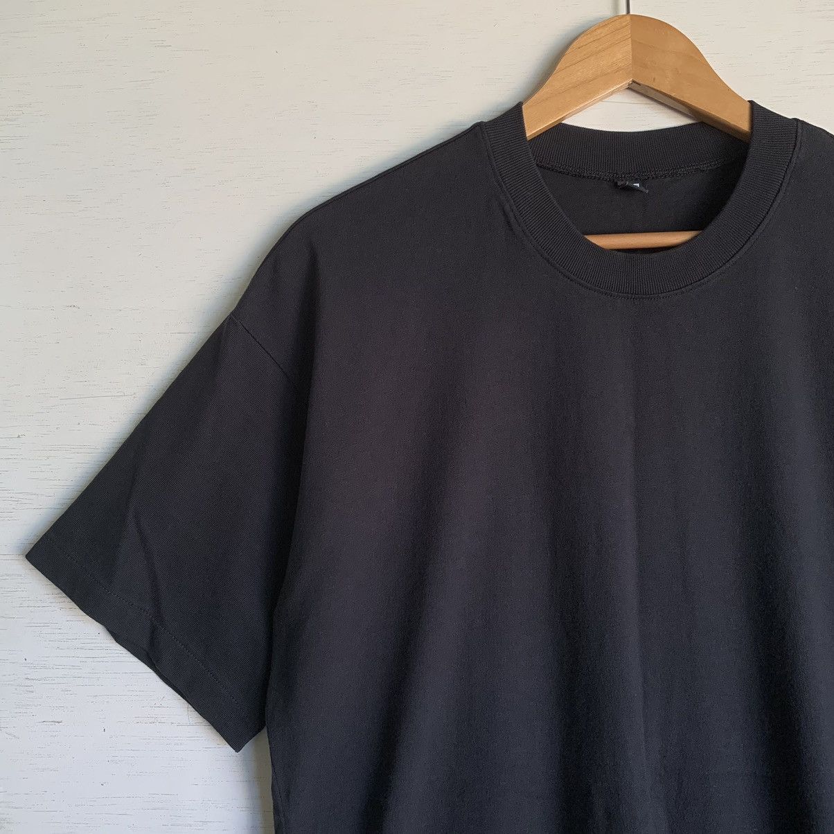 Japanese Brand × Uniqlo × Vintage Uniqlo Relaxed Slit Long Half Sleeve T- Shirt Women Blank Size M / US 6-8 / IT 42-44 - 6 Thumbnail