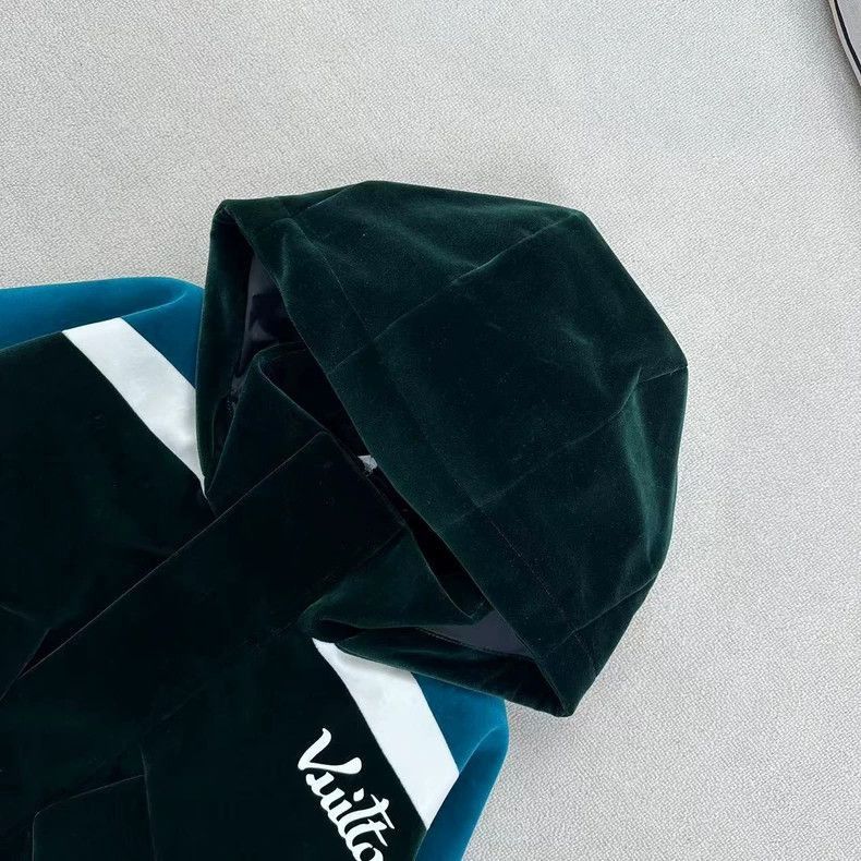 Louis Vuitton Louis Vuitton Velvet Color Block Jacket -2505 Size US L / EU 52-54 / 3 - 4 Thumbnail