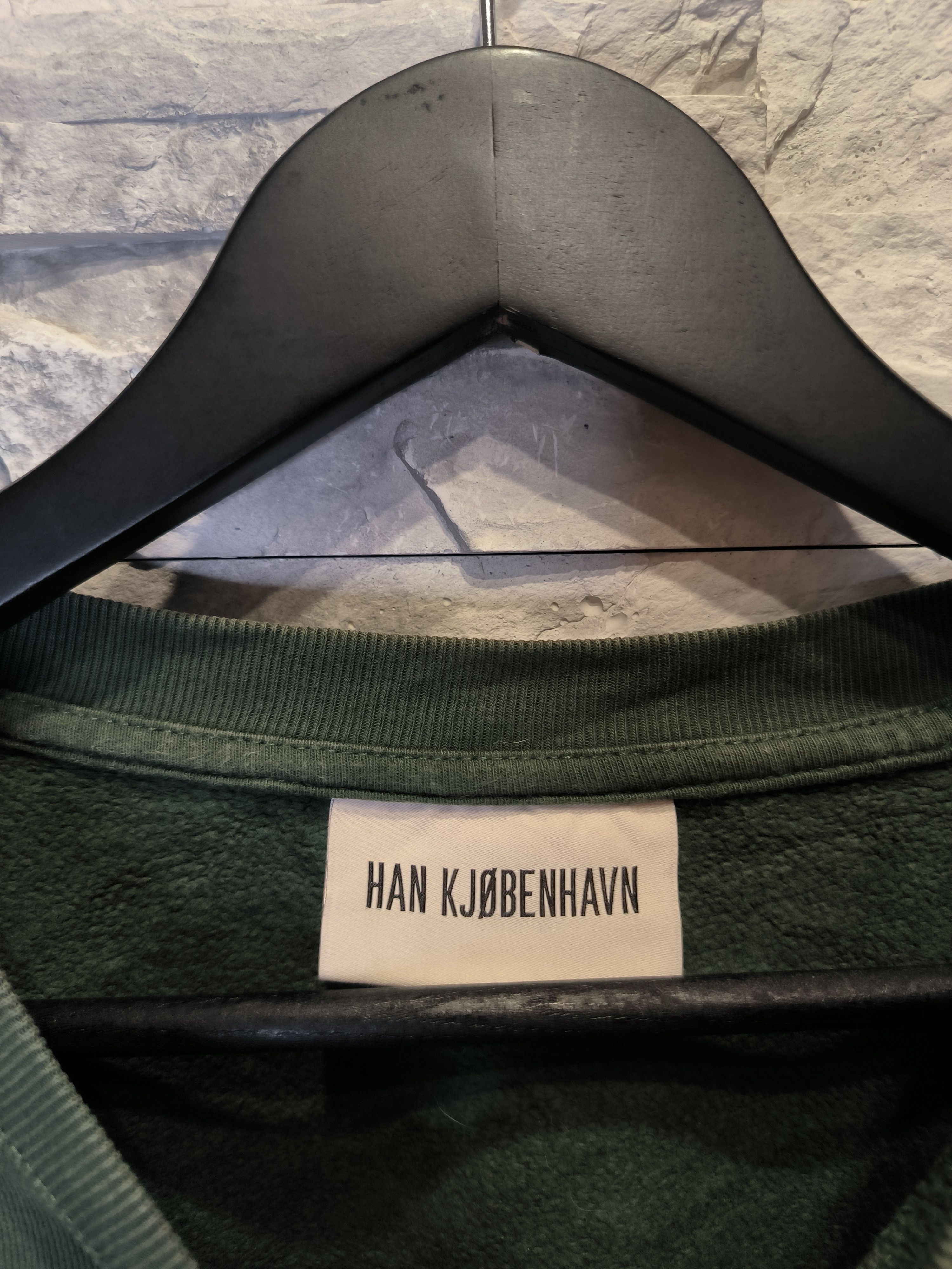 Han Kjobenhavn Vintage Han Kjobenhavn Sweatshirt Green Logo Basic Size US M / EU 48-50 / 2 - 5 Thumbnail