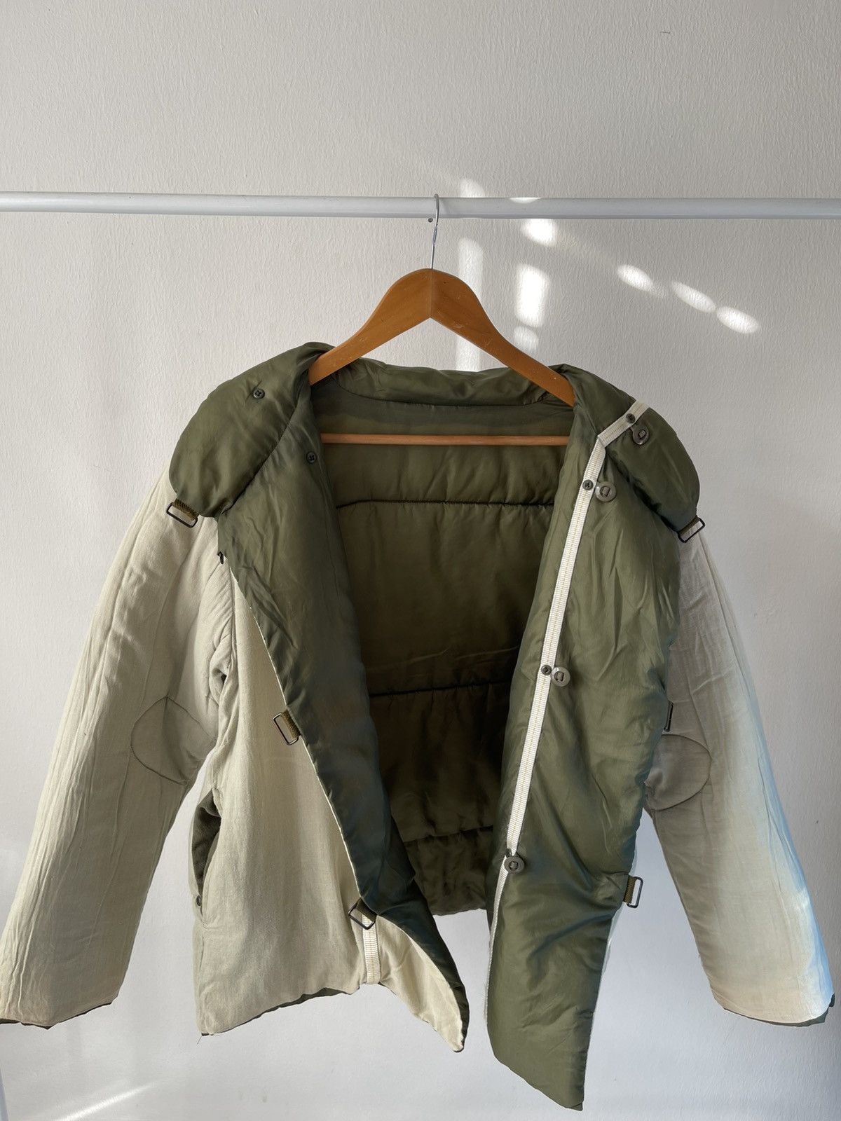 Grailed × Japanese Brand 2000s JipiJapa Army Green Puffer Reversible Jacket Size US L / EU 52-54 / 3 - 11 Thumbnail