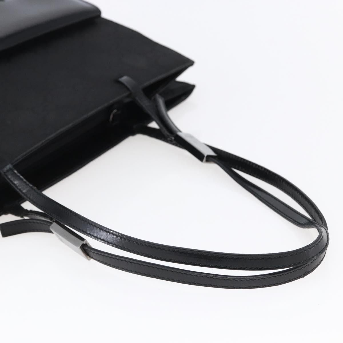 Gucci GUCCI GG Canvas Tote Bag Nylon Black Size ONE SIZE - 7 Thumbnail