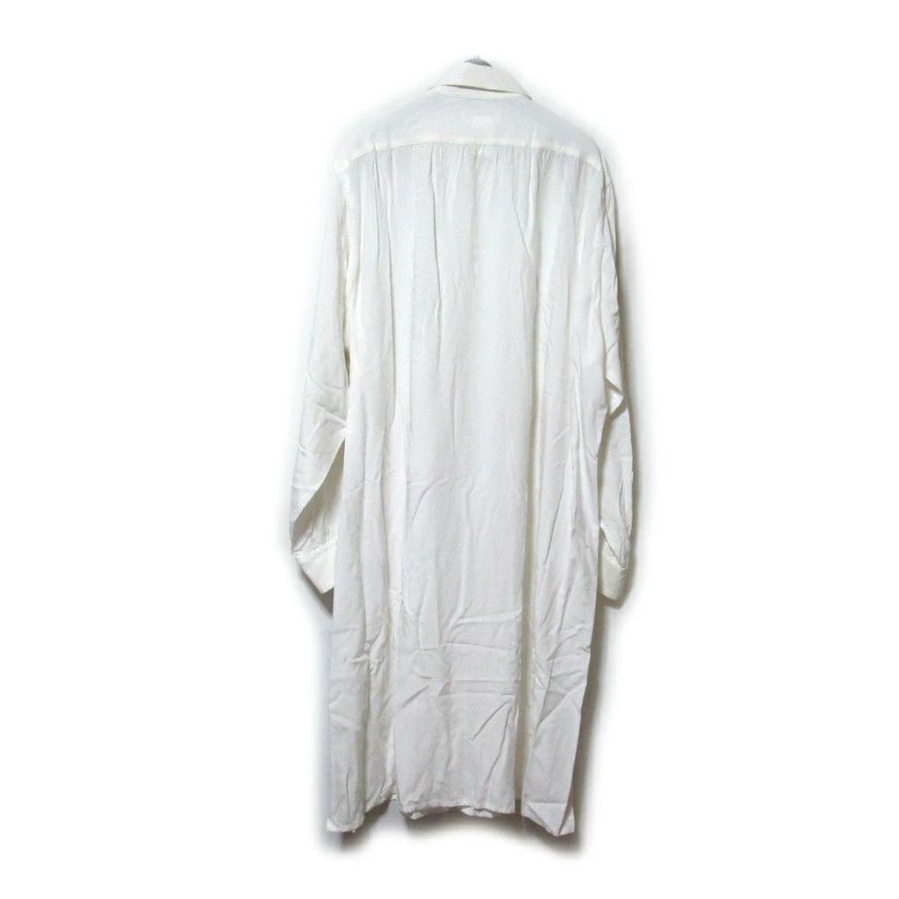 Yohji Yamamoto Yohji Yamamoto Pour Homme Silhouette Ruffle Wide Shirt Size US L / EU 52-54 / 3 - 2 Thumbnail