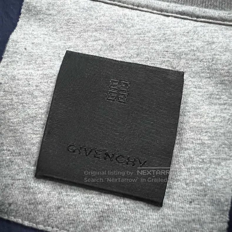 Givenchy Givenchy Big Destruction Logo Fake Two Piece Short Sleeve Size US M / EU 48-50 / 2 - 2 Thumbnail