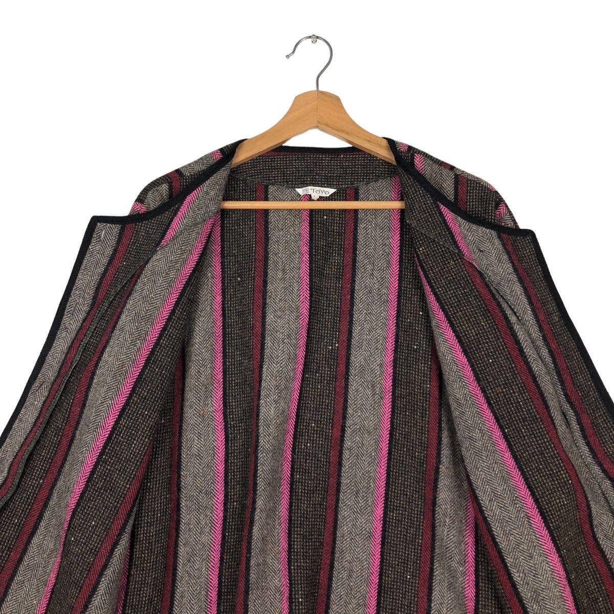 Japanese Brand 🔥Vintage Striped Jacket Hoodie Toyo Japan Inspire Kapital Size US M / EU 48-50 / 2 - 13 Thumbnail