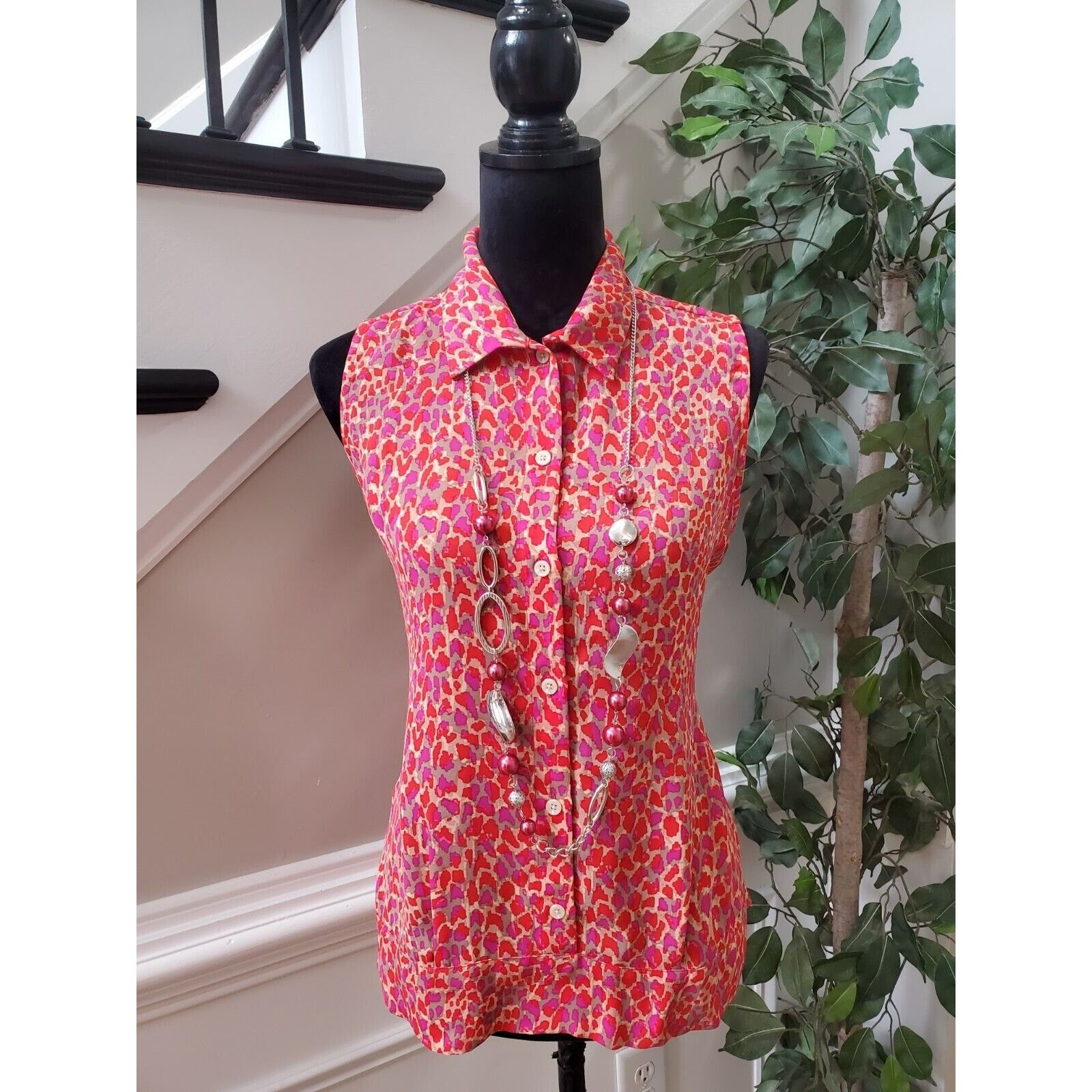 Other Cabi Heartbreaker Sleeveless Blushing Skin Top Blouse Small Size S / US 4 / IT 40 - 11 Thumbnail