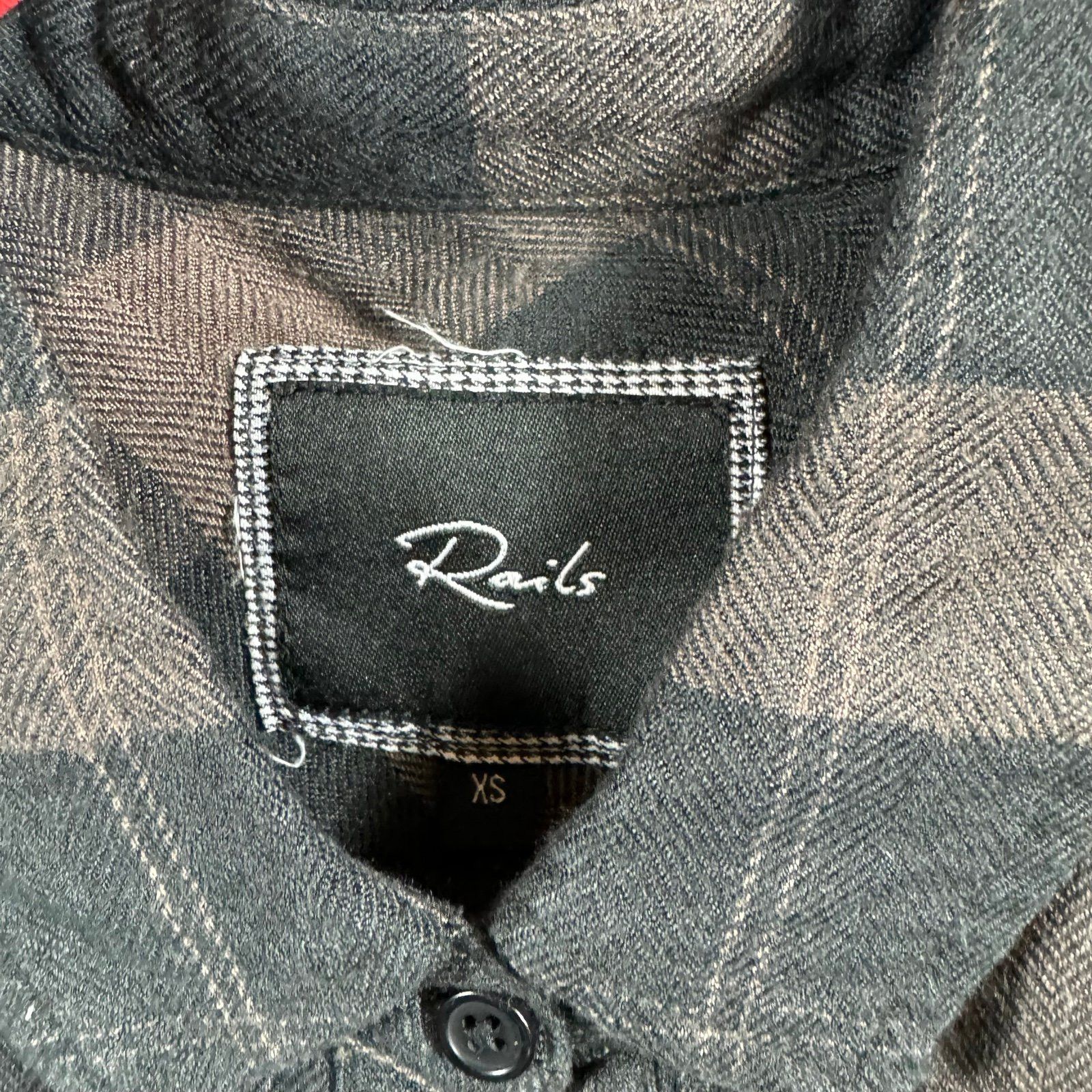 Rails Rails Allison Plaid Shirt brown and black button up flannel Size XS / US 0-2 / IT 36-38 - 6 Thumbnail