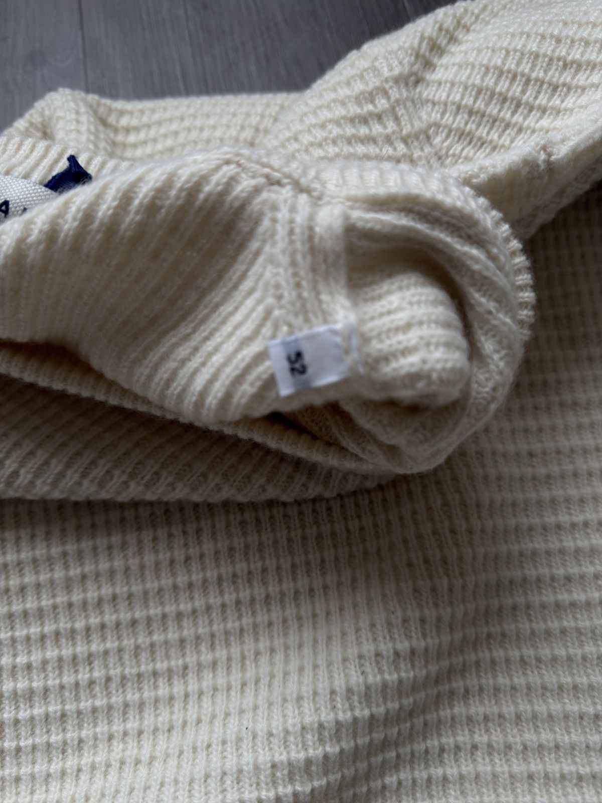 Other Waffle Texture Sweater Made in Italy Size US XL / EU 56 / 4 - 5 Thumbnail