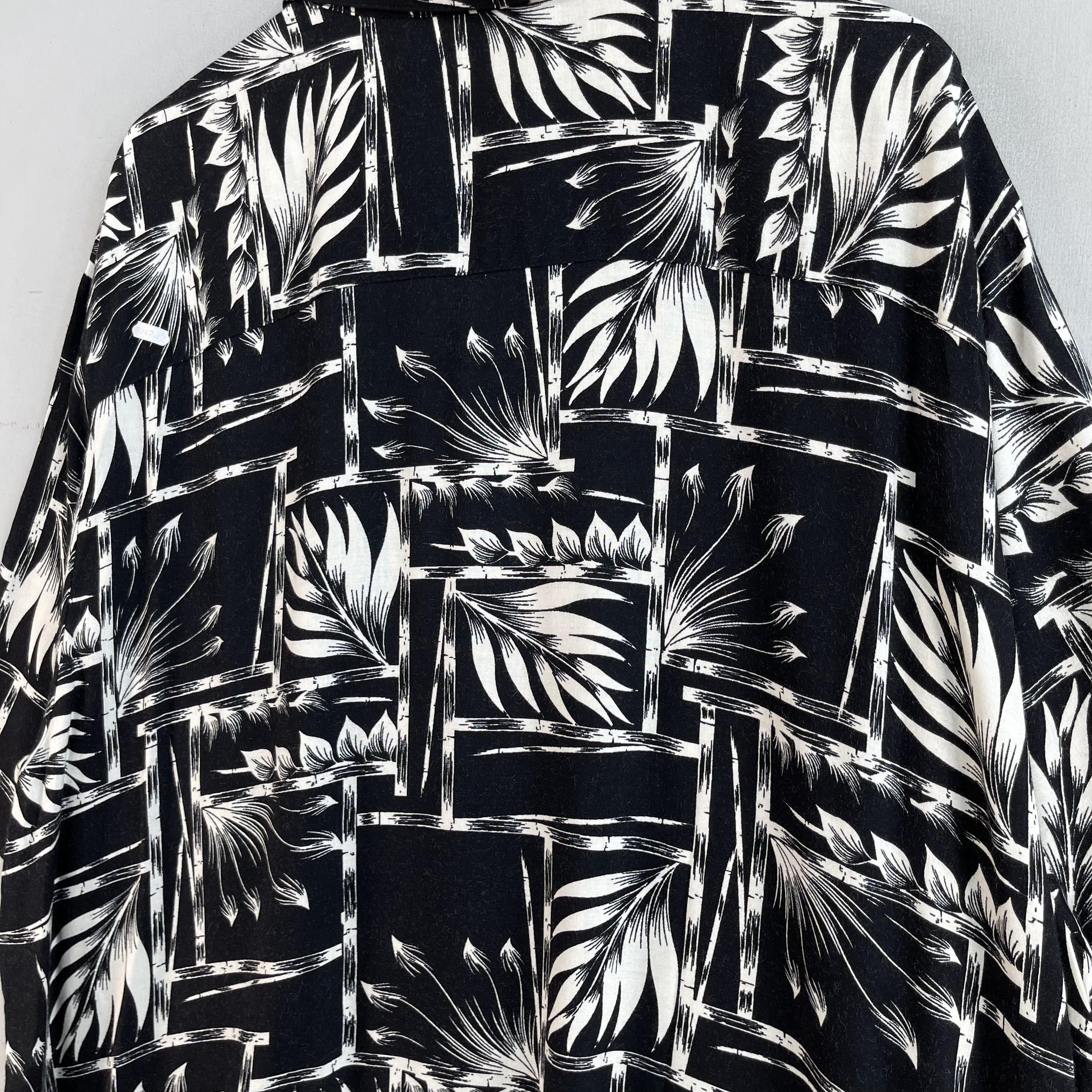 Japanese Brand Vintage PURITAN Aloha Tropical Floral Motive Hawaii Shirt Size US XXL / EU 58 / 5 - 7 Thumbnail