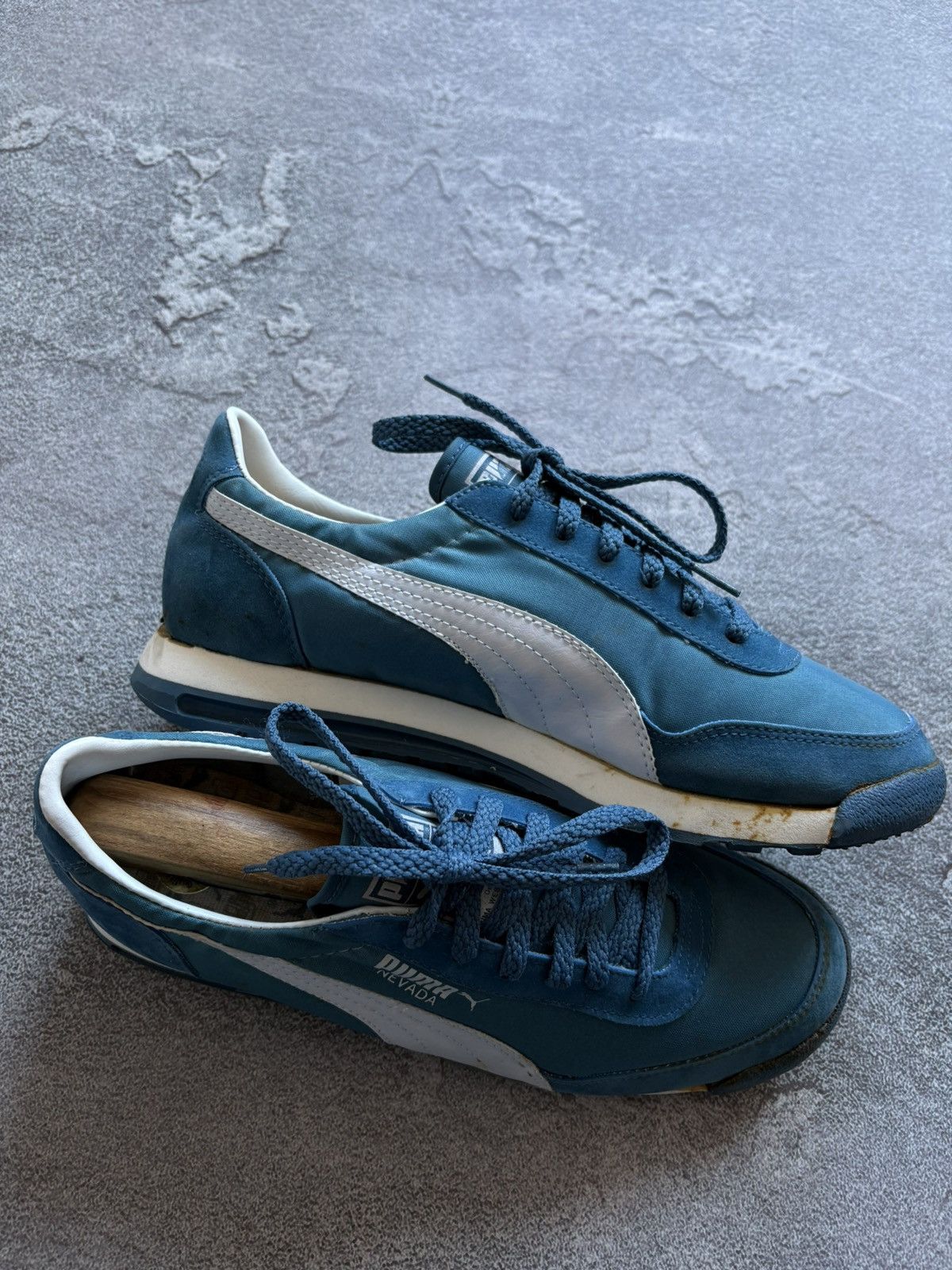 Puma Vintage 80’s Puma Nevada Made in Taiwan Sneakers Shoes sz 7 Size US 7 / EU 40 - 7 Thumbnail