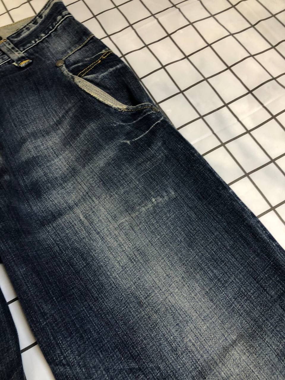 G-Star G-Star Originals Raw Blue Denim Bootcut Dark Wash Mid Rise Size US 34 / EU 50 - 9 Thumbnail