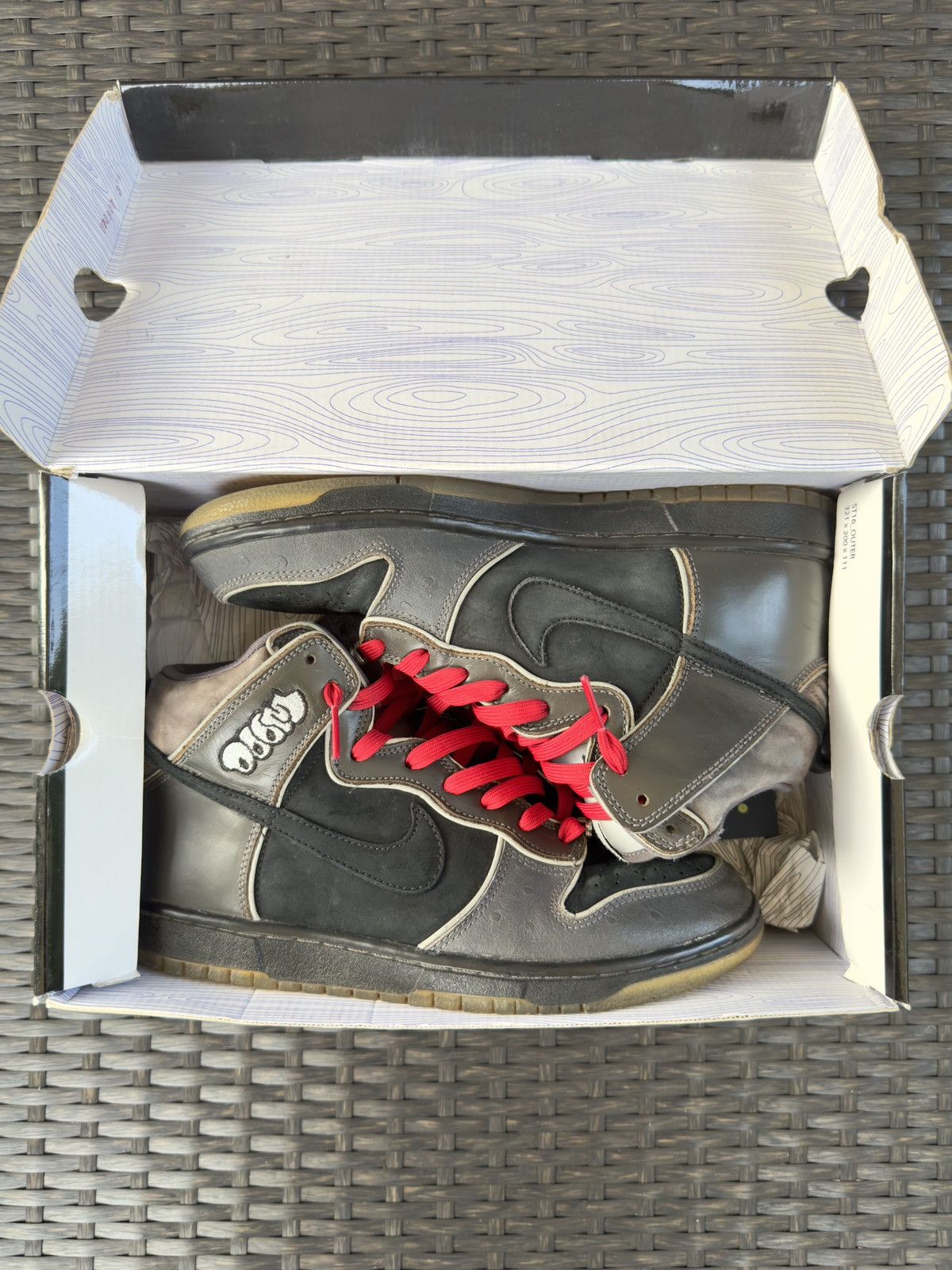 MF Doom × Nike Size 8 - Nike Dunk SB Premium High MF Doom Size US 8 / EU 41 - 16 Thumbnail