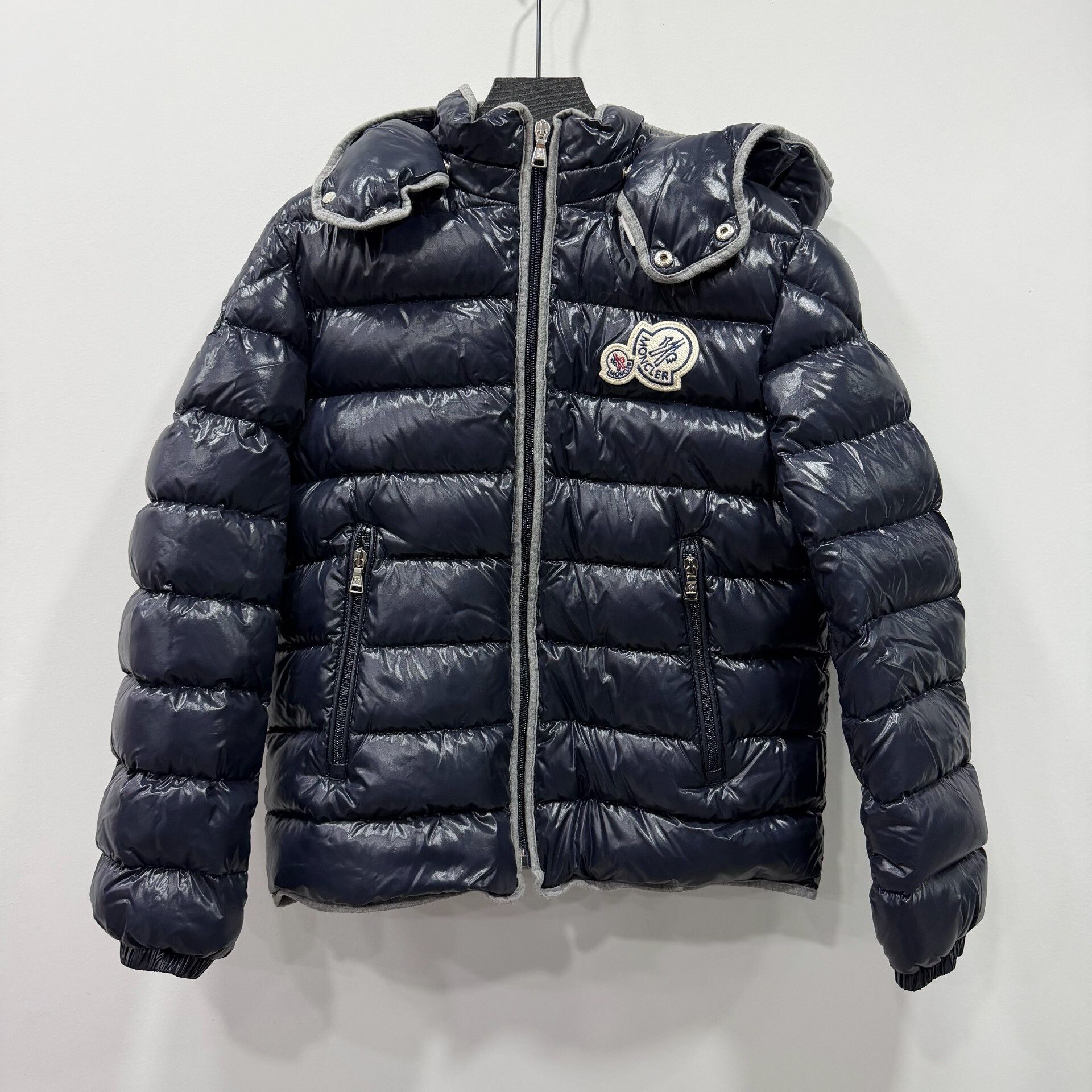 Moncler Moncler Down Blue Heavy Coat xl Men Size US XL / EU 56 / 4 - 1 Thumbnail