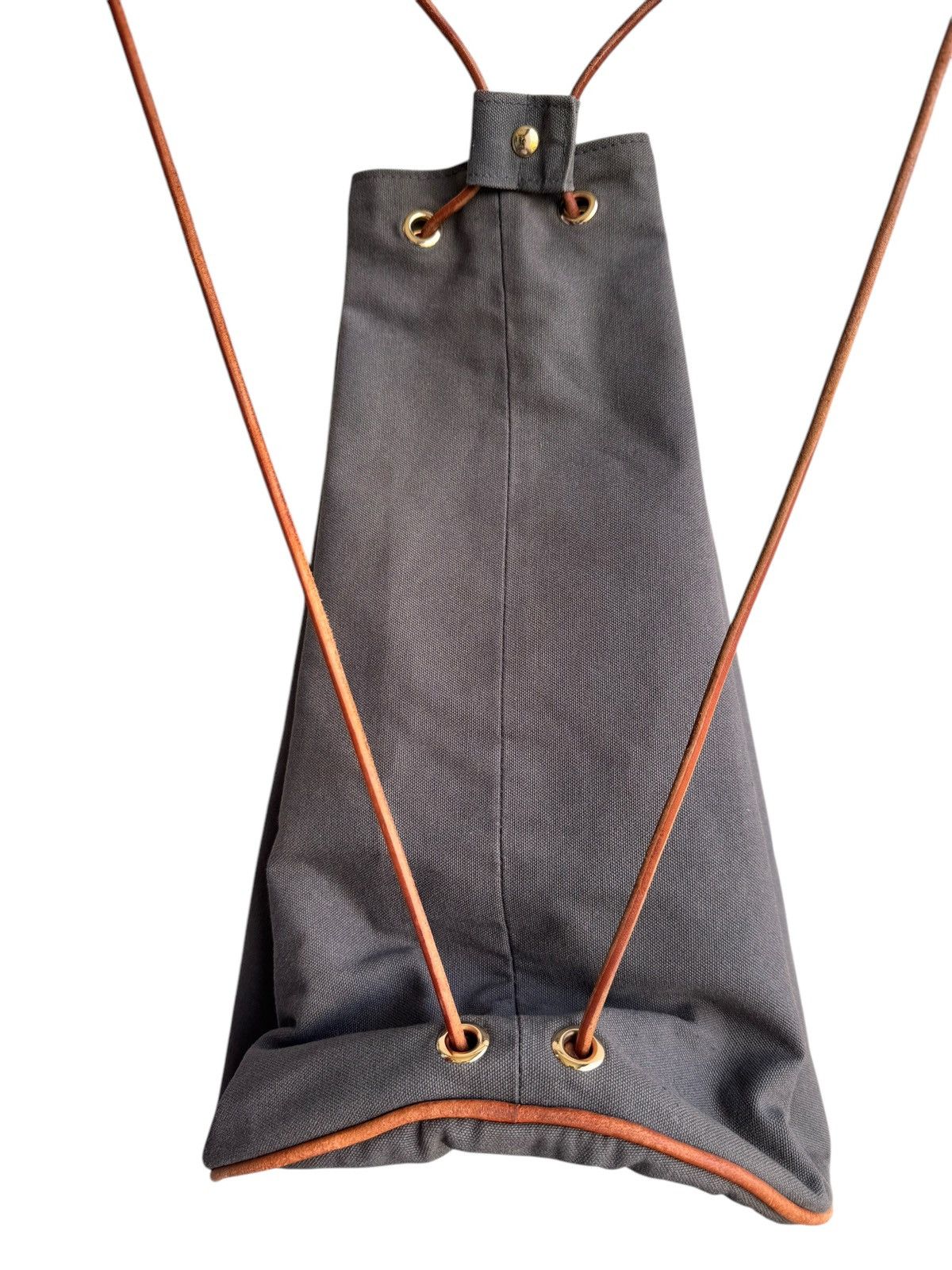 Hermes Vintage Hermes Drawstring Bucket Bag Backpacks Size ONE SIZE - 12 Thumbnail