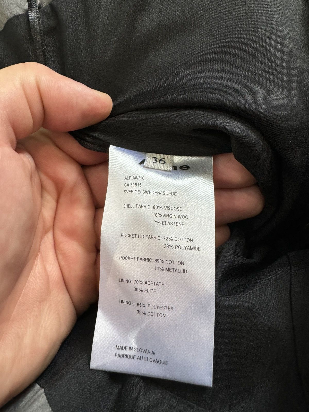 Acne Studios ARCHIVAL RARE Acne Multipocket Luxury Avant Garde Dress Size XS / US 0-2 / IT 36-38 - 4 Thumbnail