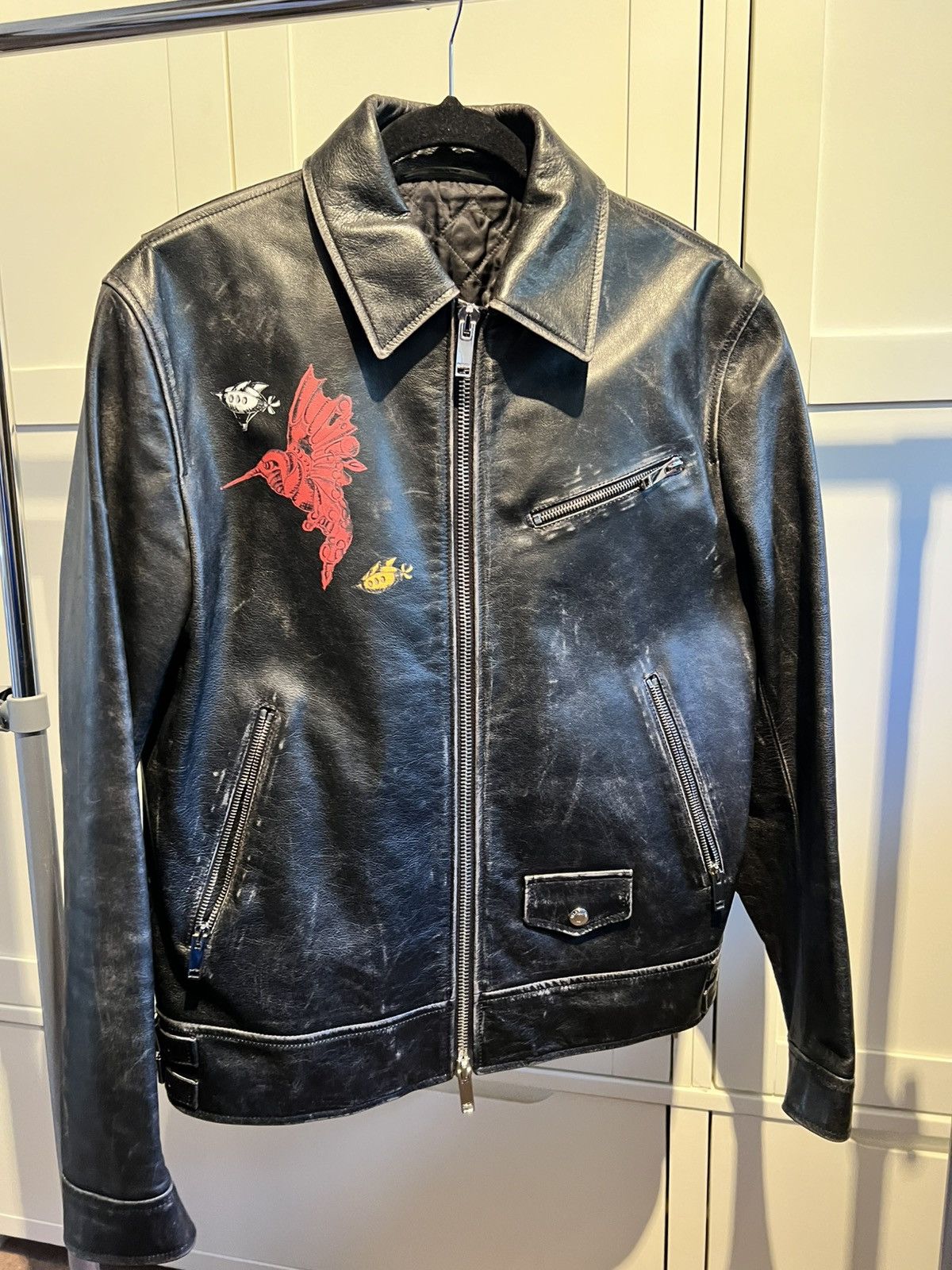 Valentino Valention leather jacket Size US M / EU 48-50 / 2 - 2 Thumbnail