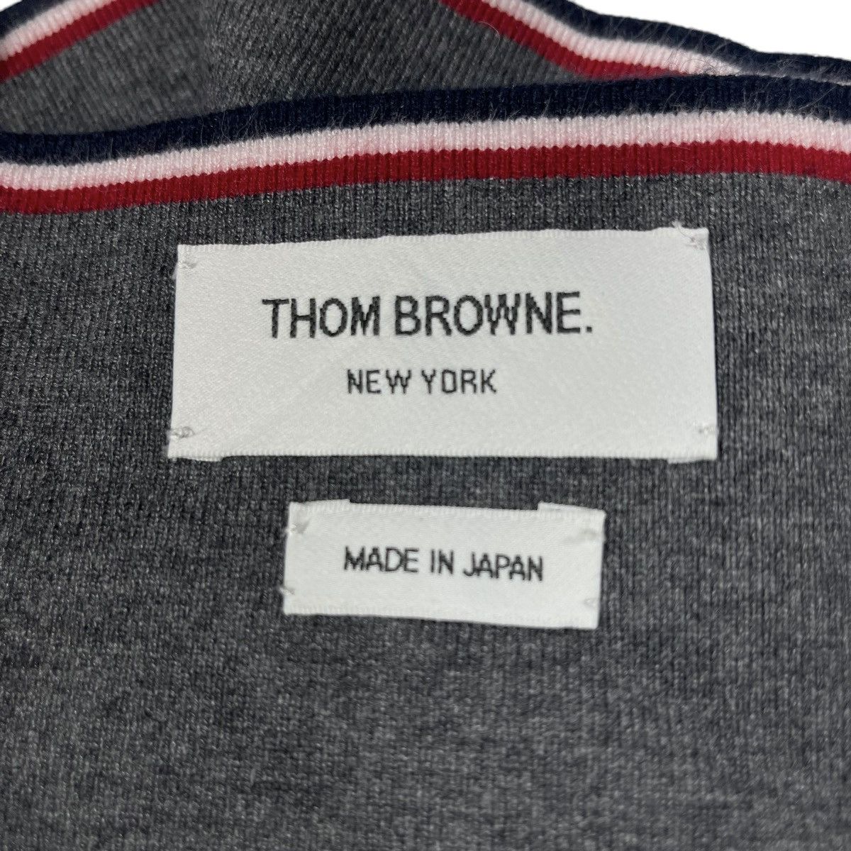 Thom Browne Thom Browne Scarf Muffler Made In Japan Size ONE SIZE - 5 Thumbnail