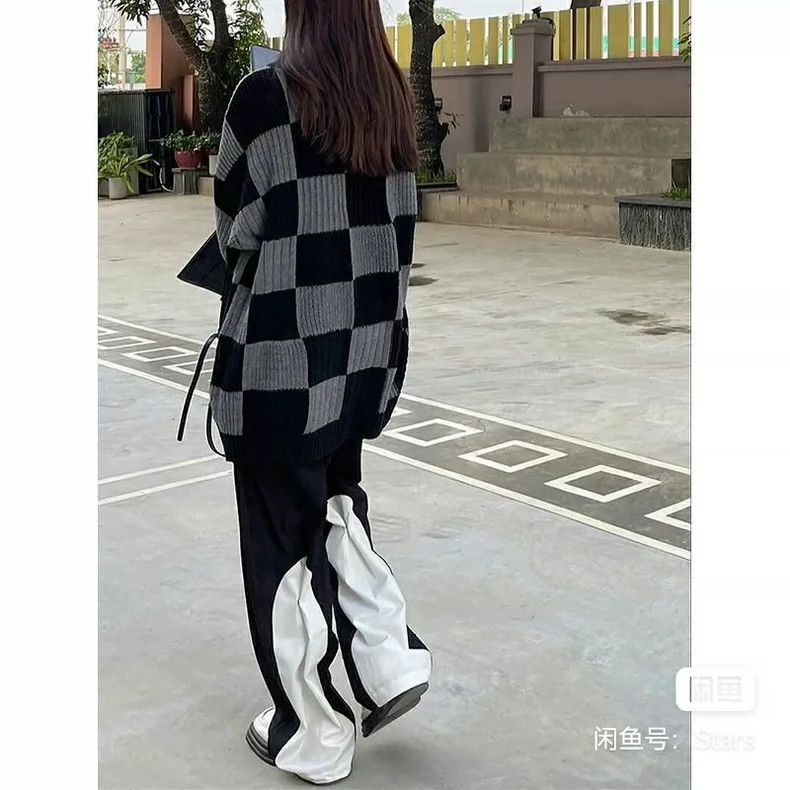Balenciaga Balenciaga Color-block checkerboard sweater Size XS / US 0-2 / IT 36-38 - 1 Thumbnail