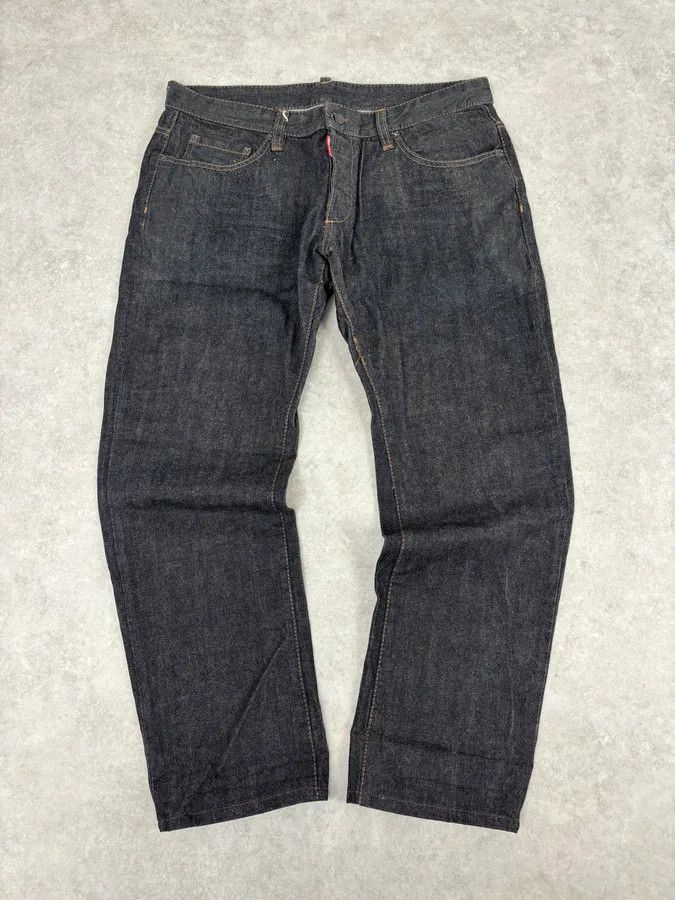 Dsquared2 SS2008 Dsquared2 Navy Brut Denim Jeans Size US 32 / EU 48 - 1 Thumbnail