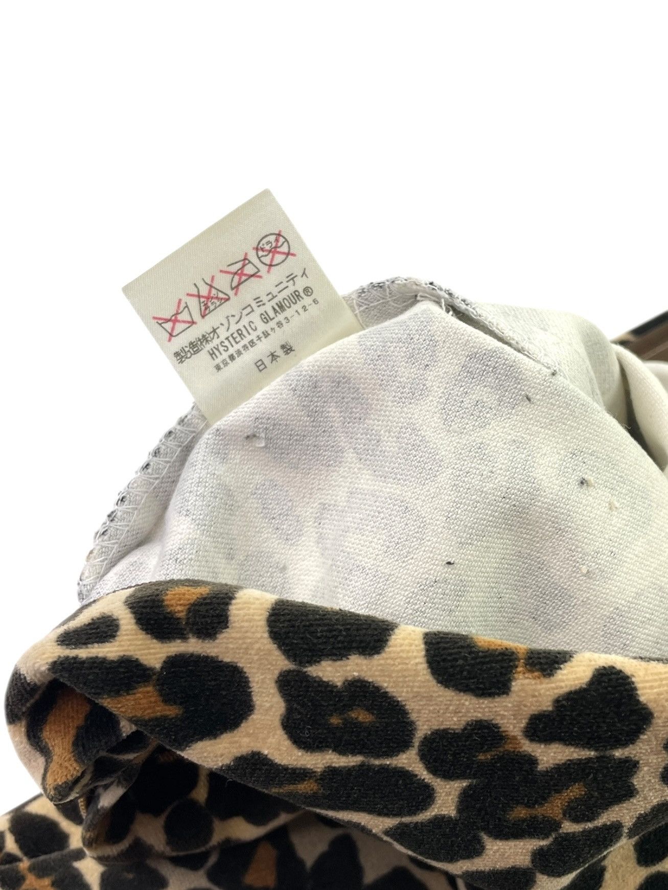 Hysteric Glamour Leopard Print Girl Throw Pillow Size ONE SIZE - 9 Thumbnail