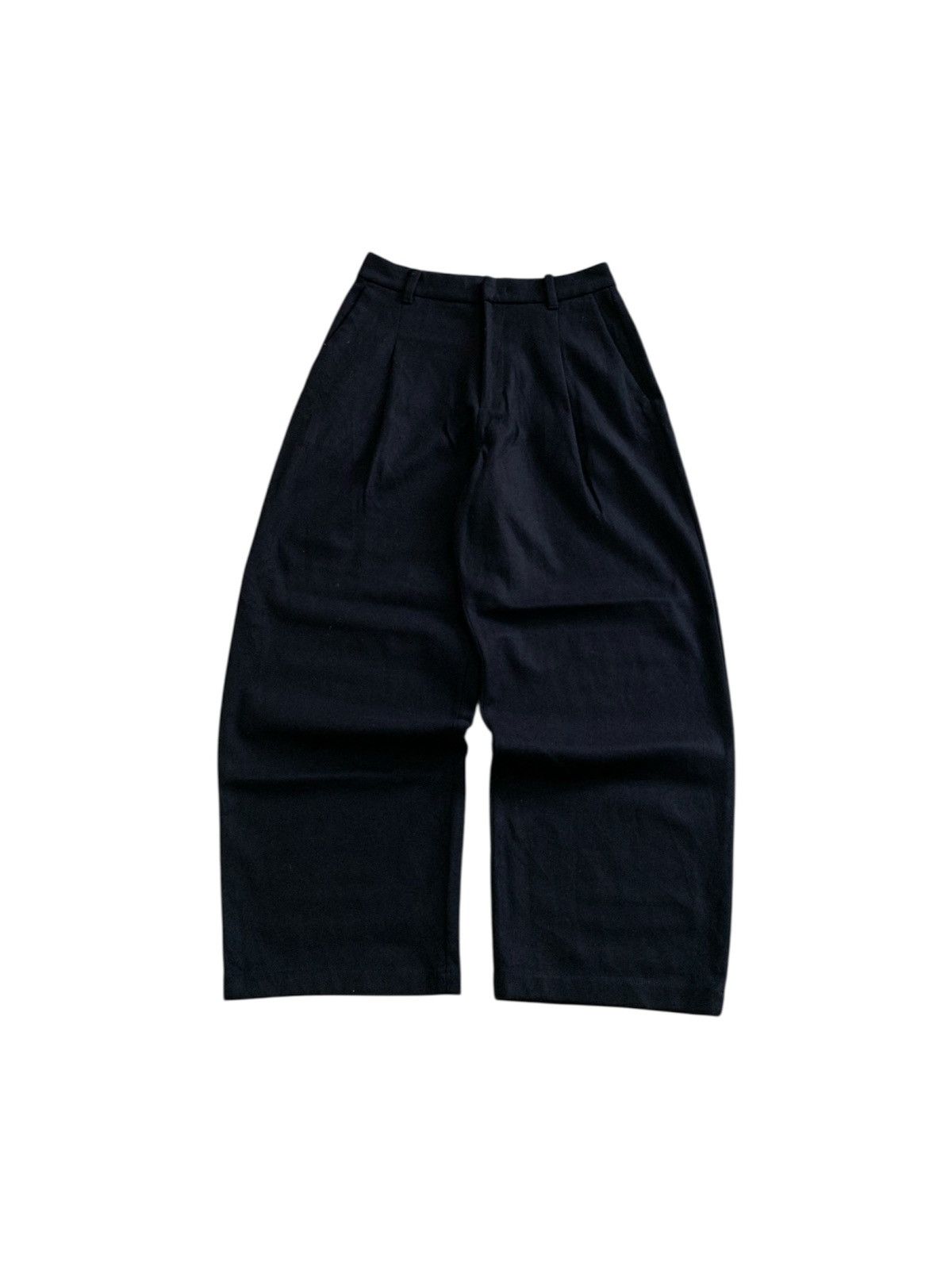 Undercover × Uniqlo Uniqlo Comptoir Des Cotonneirs Pleated Wool Wide Leg Pants Size US 30 / EU 46 - 1 Thumbnail