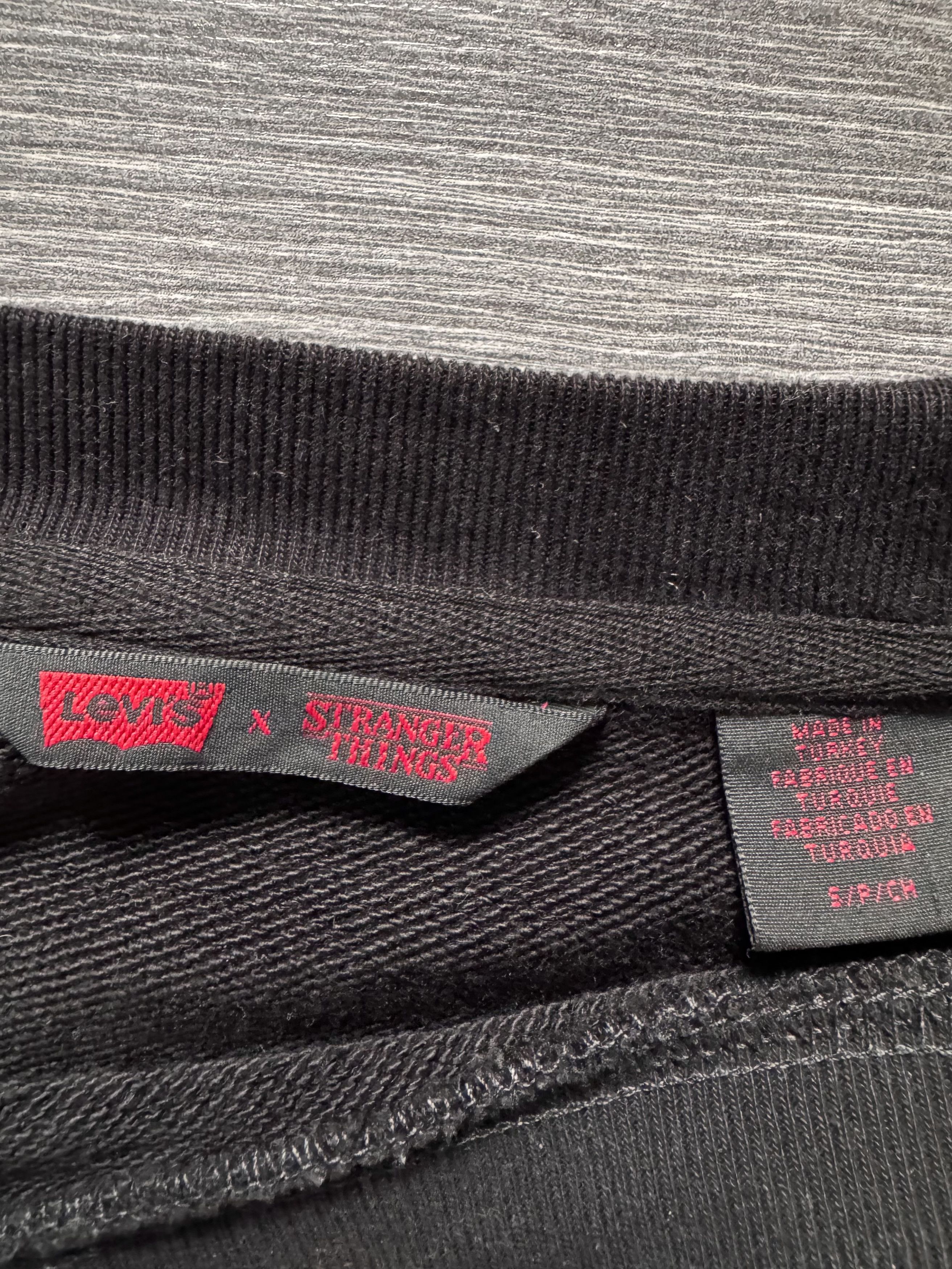 Levi's Levi’s x Stranger Things Collab Black Crewneck Sweatshirt Size US M / EU 48-50 / 2 - 6 Thumbnail