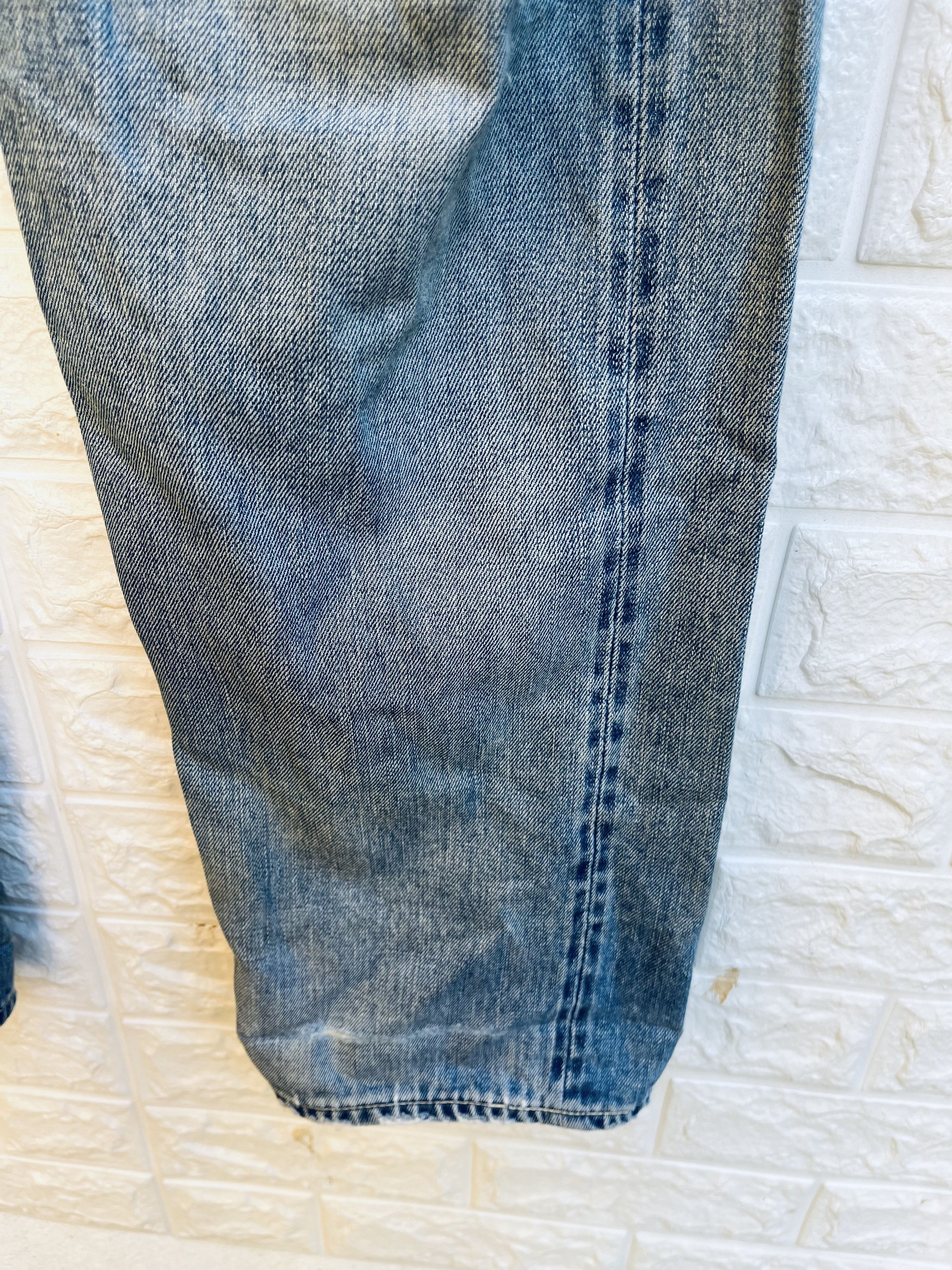Levi's Vintage Clothing × Vintage Vintage Levis Big E Selvage Designed Fashion Style Size US 33 - 8 Thumbnail