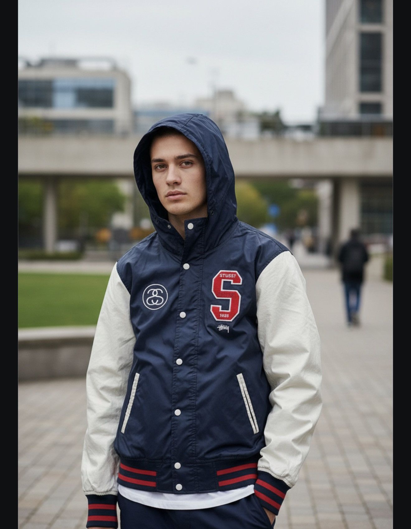 Stussy Stussy international stussy Big logo jacket nice designer Size US S / EU 44-46 / 1 - 1 Thumbnail