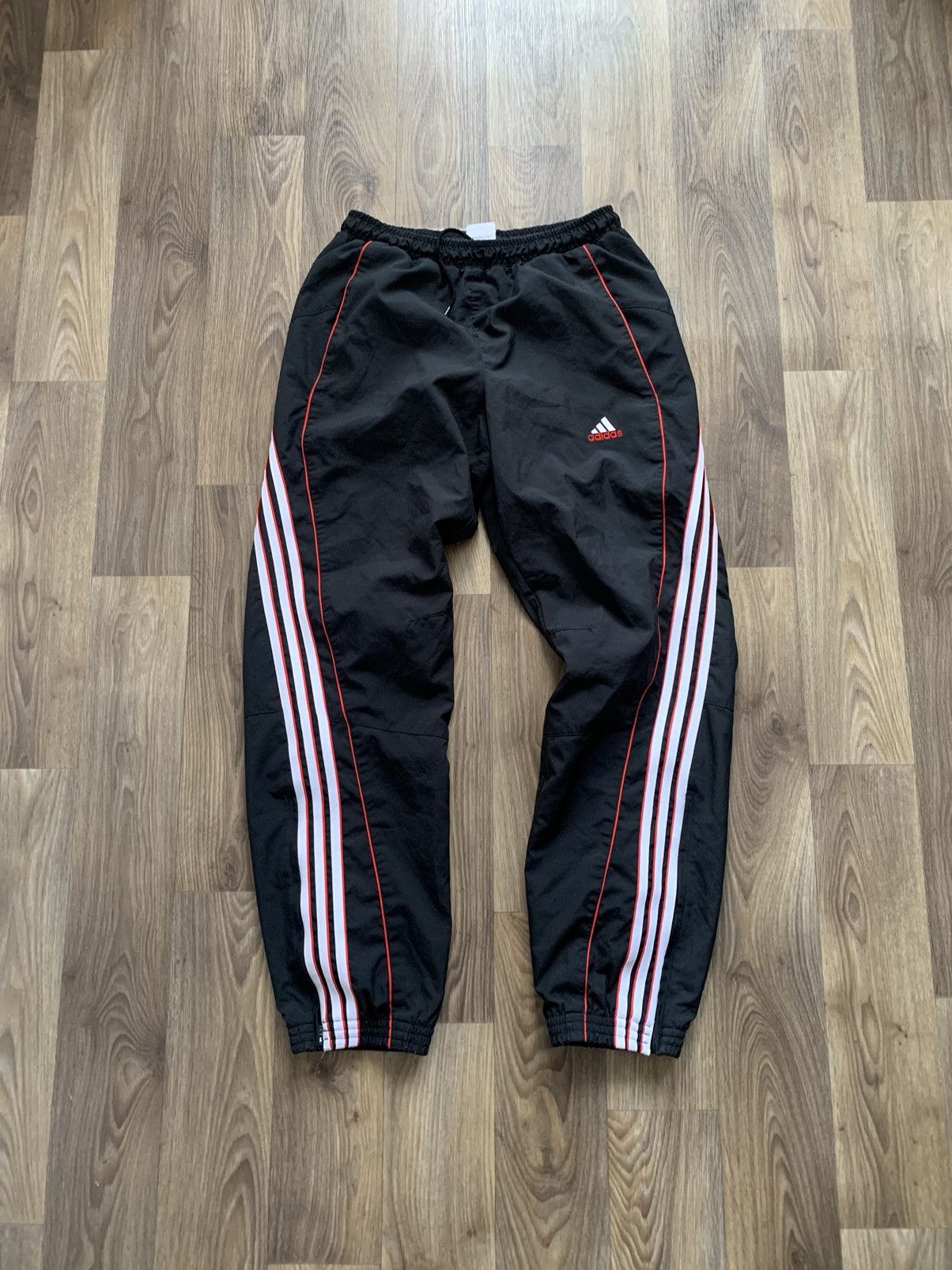2000'S Adidas Poly/Nylon Shaka Shaka Pants, Men's Size L Nylon gray type Vintage Second Hand main image 0