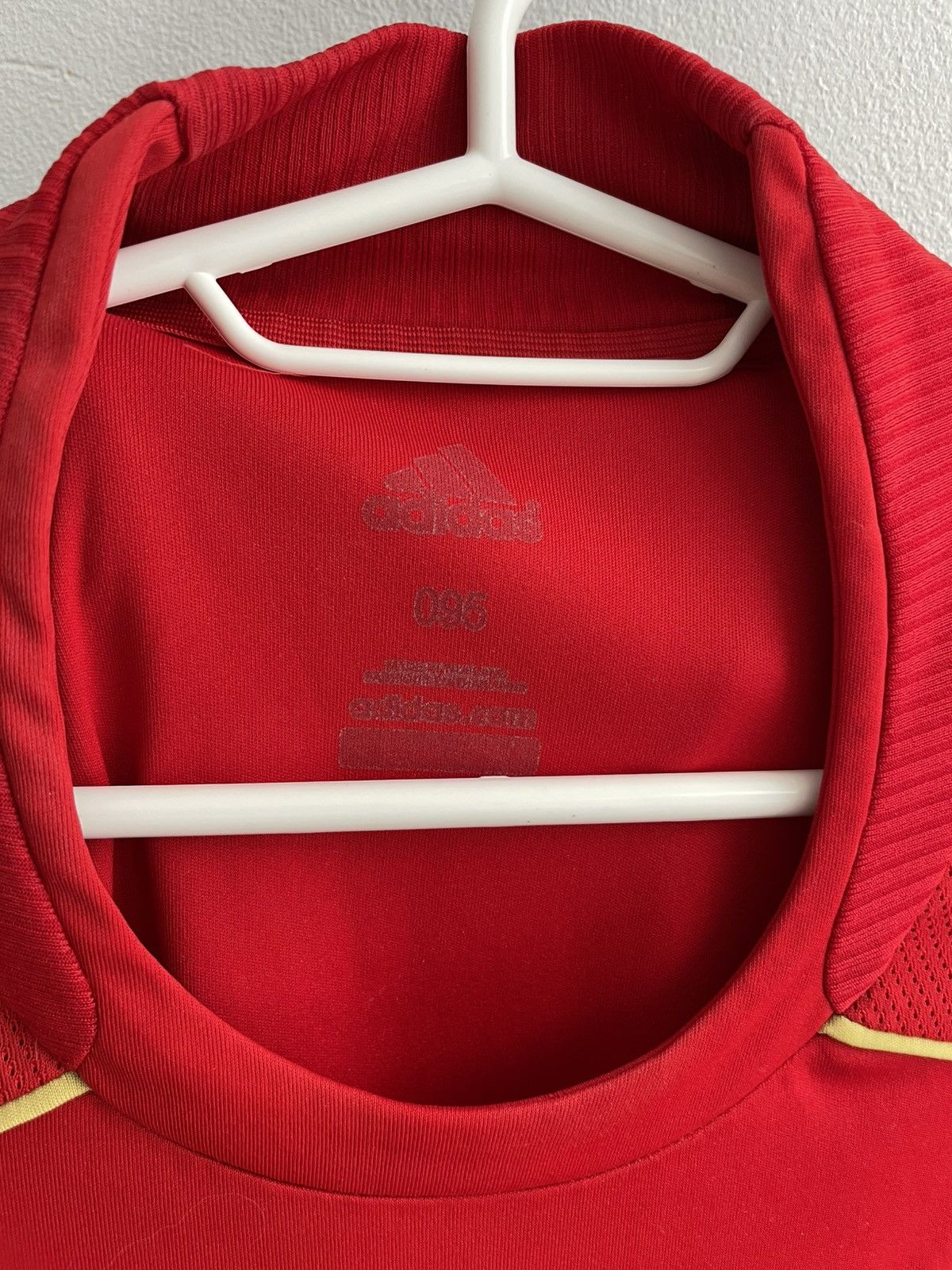 Adidas Spain Team 2007 2008 Home Soccer Jersey Football Shirt Adida Size US L / EU 52-54 / 3 - 7 Thumbnail