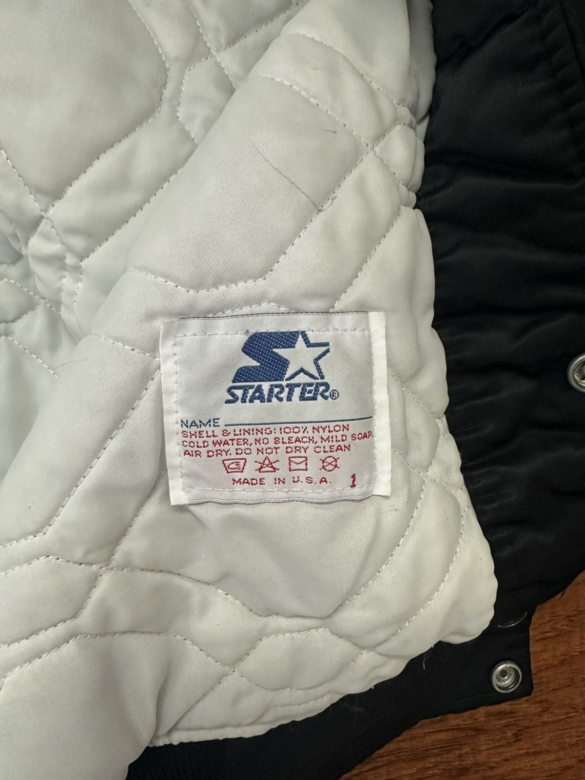 Starter VintageSan Fransisco bomber jacket Size US XL / EU 56 / 4 - 4 Thumbnail