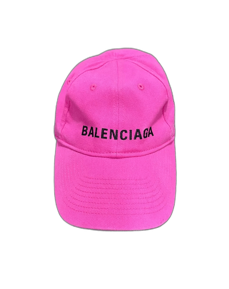 Balenciaga Balenciaga Pink Baseball Cap with Embroidered Logo Size ONE SIZE - 1 Thumbnail