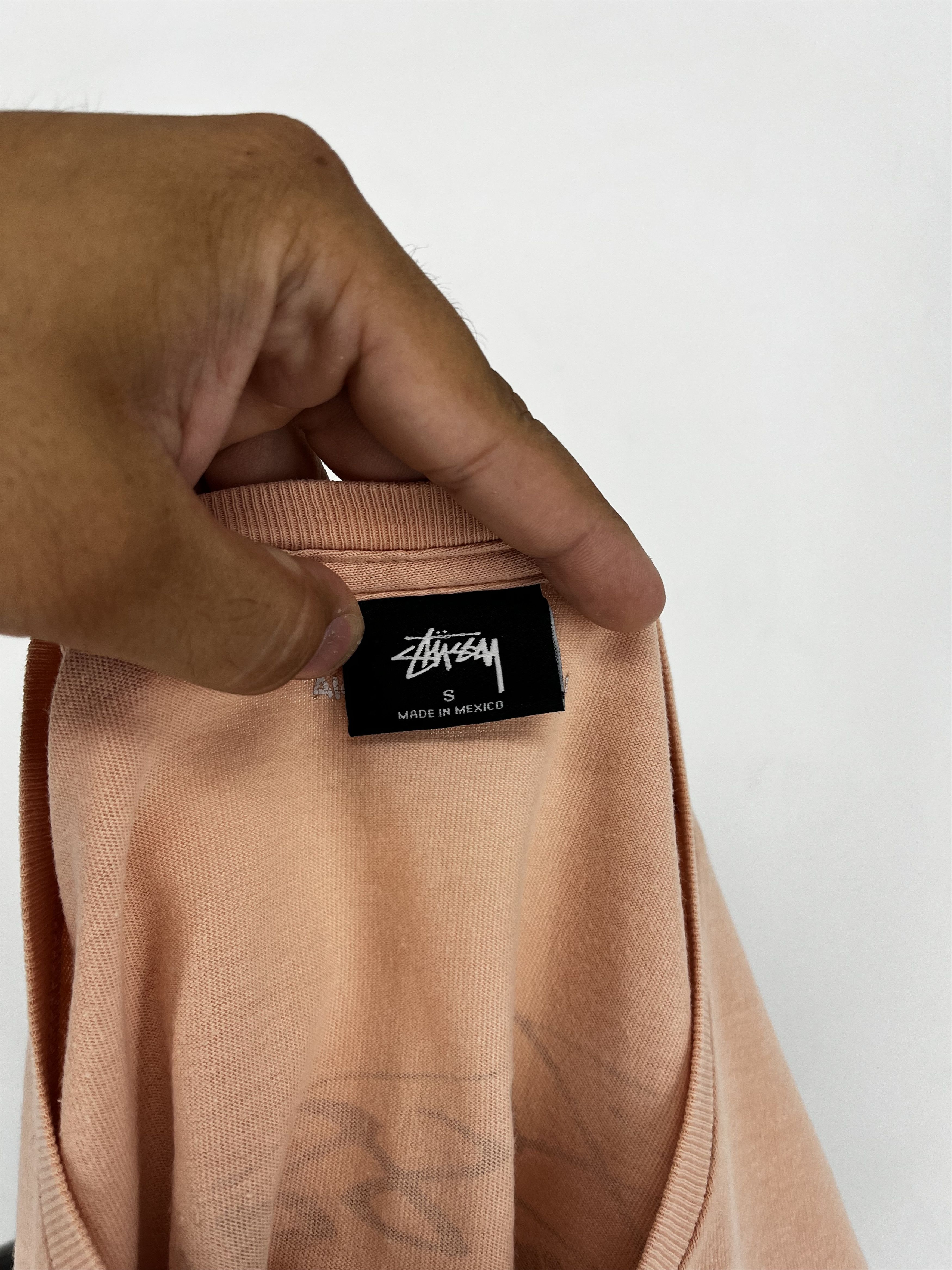 Other Stussy Overprinted Giza T Shirt Pale Salmon Size S Size US S / EU 44-46 / 1 - 11 Thumbnail