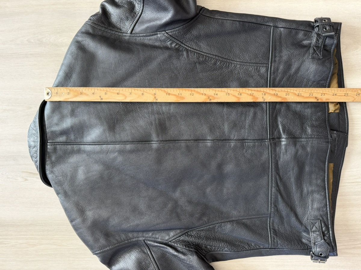 Tannery West Vintage Tannery West Button Front Leather Jacket Sz S Size S / US 4 / IT 40 - 8 Thumbnail