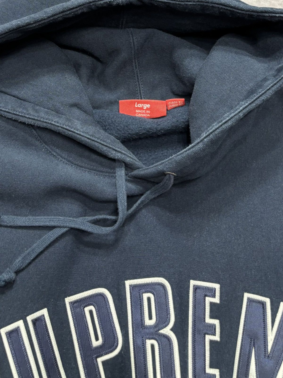 Supreme Supreme Color Blocked Arc Logo Hooded Sweatshirt (2016) Size US L / EU 52-54 / 3 - 4 Thumbnail