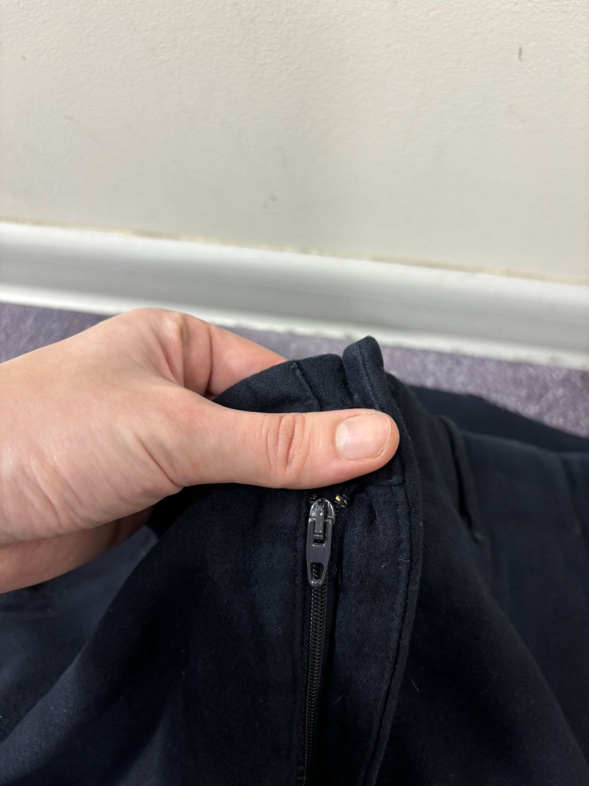 JET SET Jet Set Men’s Viscose Blend Navy Blue Soft Pants Trousers Size US 38 / EU 54 - 8 Thumbnail