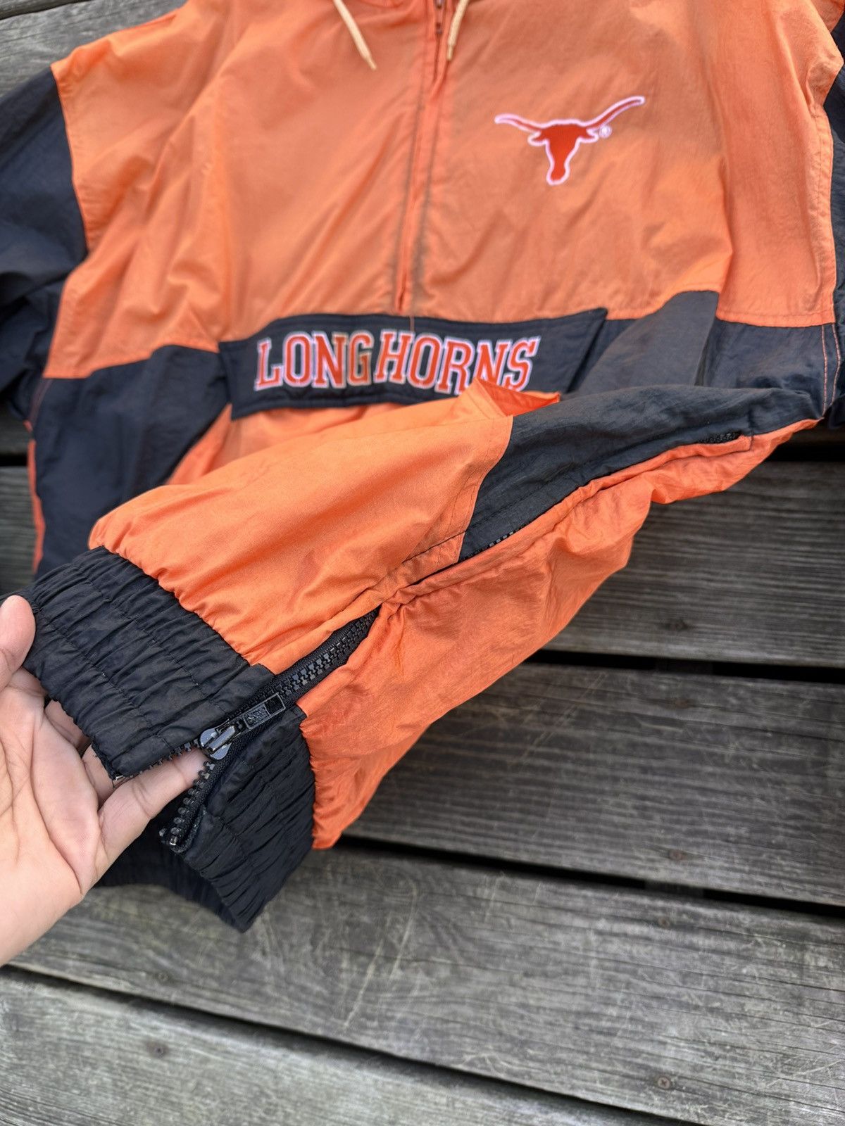 Vintage Vintage Texas Longhorns Pullover Jacket Size US XL / EU 56 / 4 - 5 Thumbnail