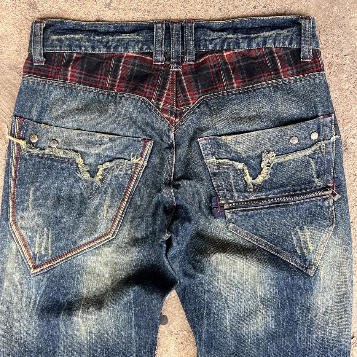 Japanese Brand OilCake Manu Facture Denim Jeans Size US 34 / EU 50 - 10 Thumbnail