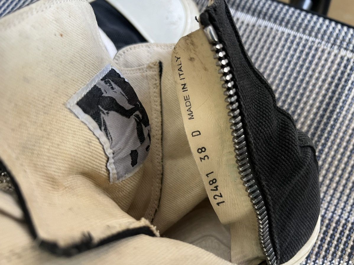 Rick Owens Drkshdw Rick Owens DRKSHDW Ramones Size US 5.5 / EU 38 - 13 Thumbnail