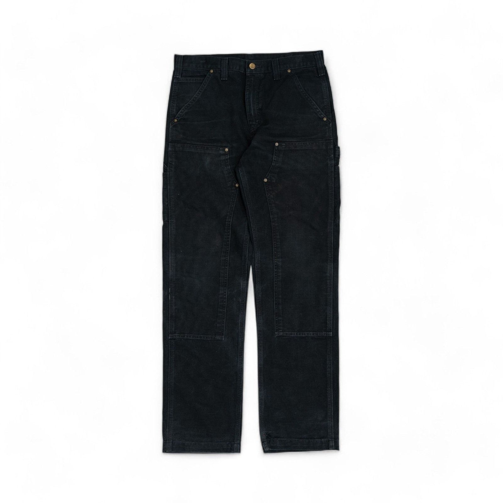 image of Black Carhartt Double Knee - 1990's, Men's (Size 33)