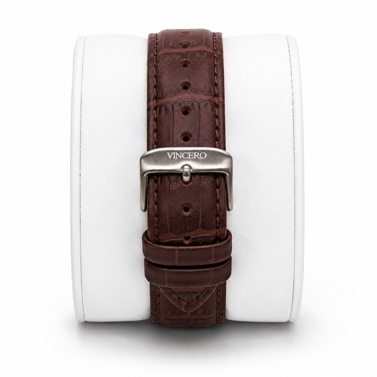 Other Vincero Kairos Blue Dial Men Automatic Watch Silver/Leather Size ONE SIZE - 2 Thumbnail