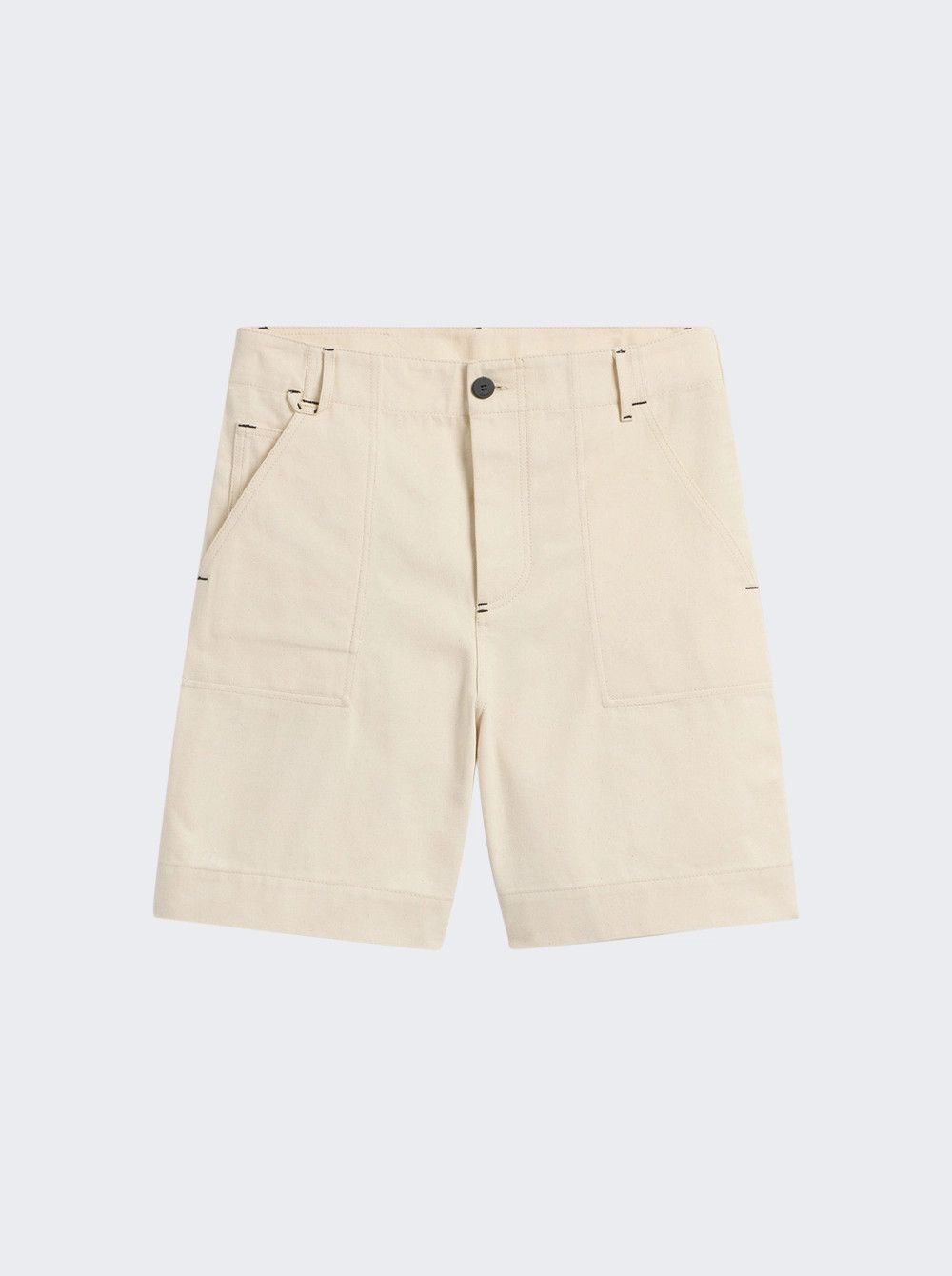 Jacquemus o1mle0326 Le Short De-Nimes in White Size US 32 / EU 48 - 1 Thumbnail