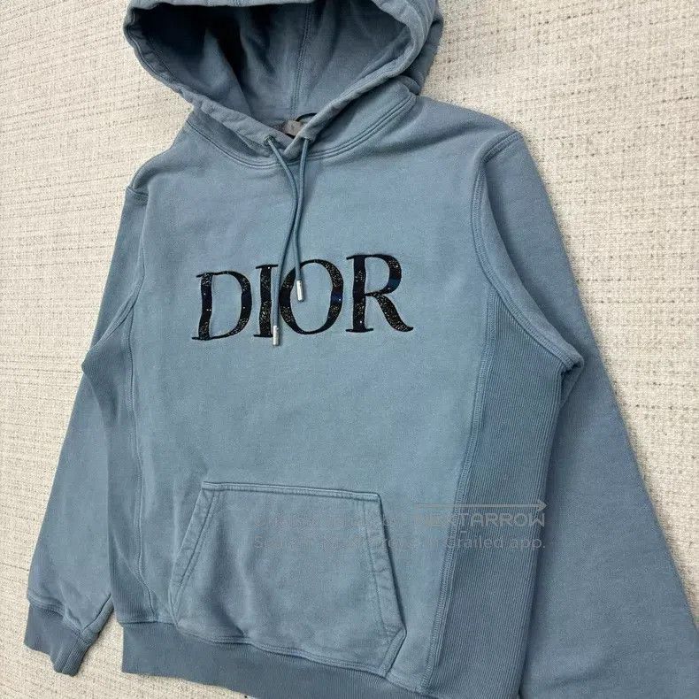 Dior Dior Embroidered logo starry sky hoodie on the chest Size US XS / EU 42 / 0 - 2 Thumbnail