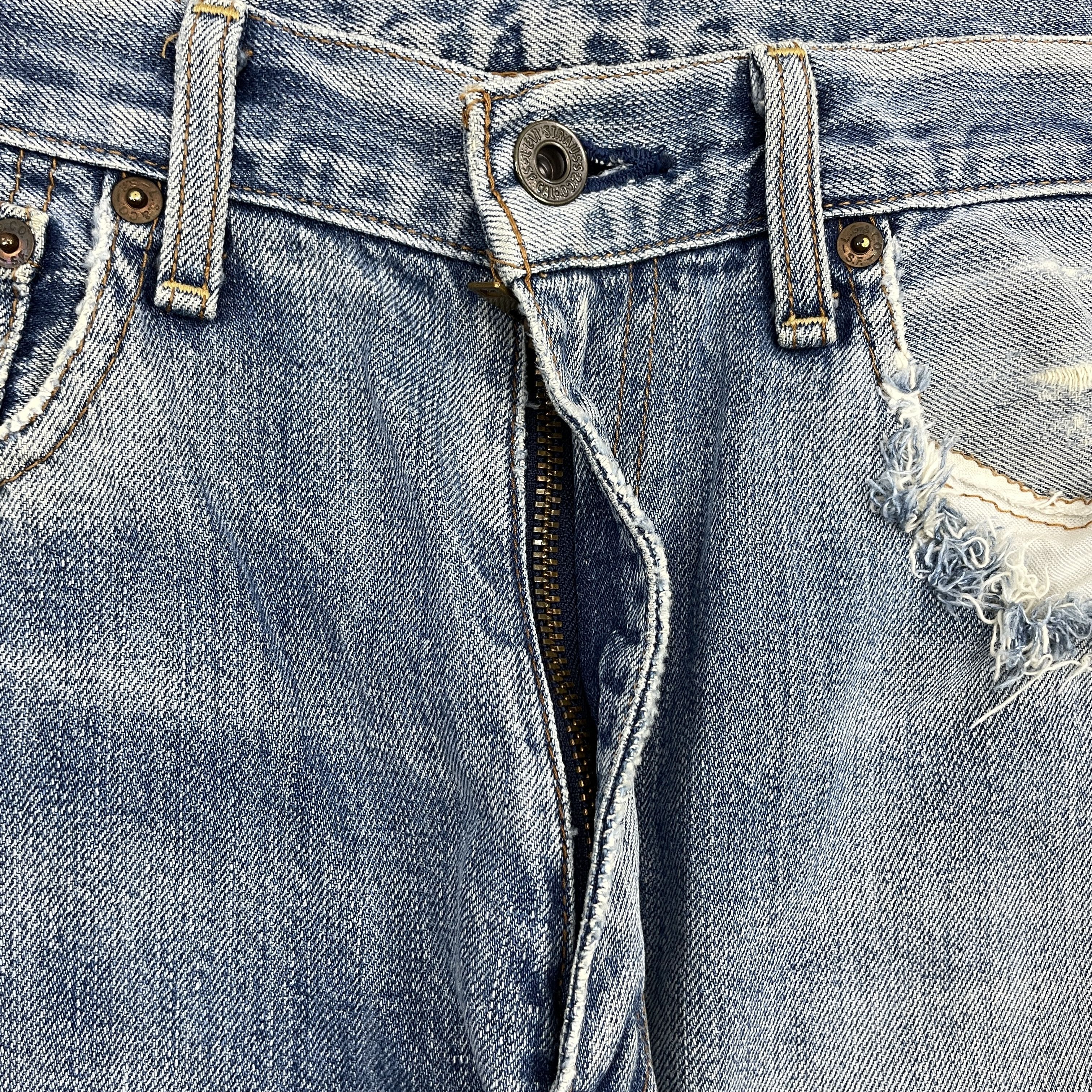 Levi's Levi's Vintage 503 Faded Distressed Jeans- WC326 Size US 32 / EU 48 - 6 Thumbnail